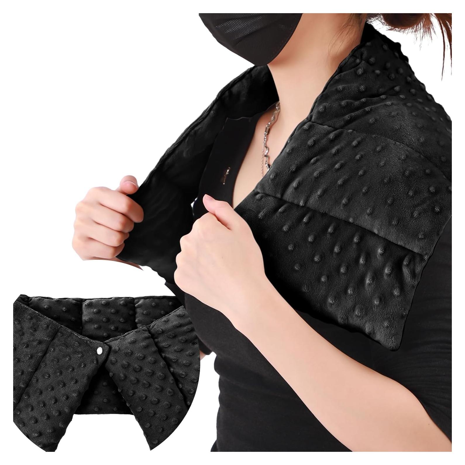 Funda de Cuello con Peso Sensorial SmoothNovelty 1.81 kg 81 x 20 cm Negro