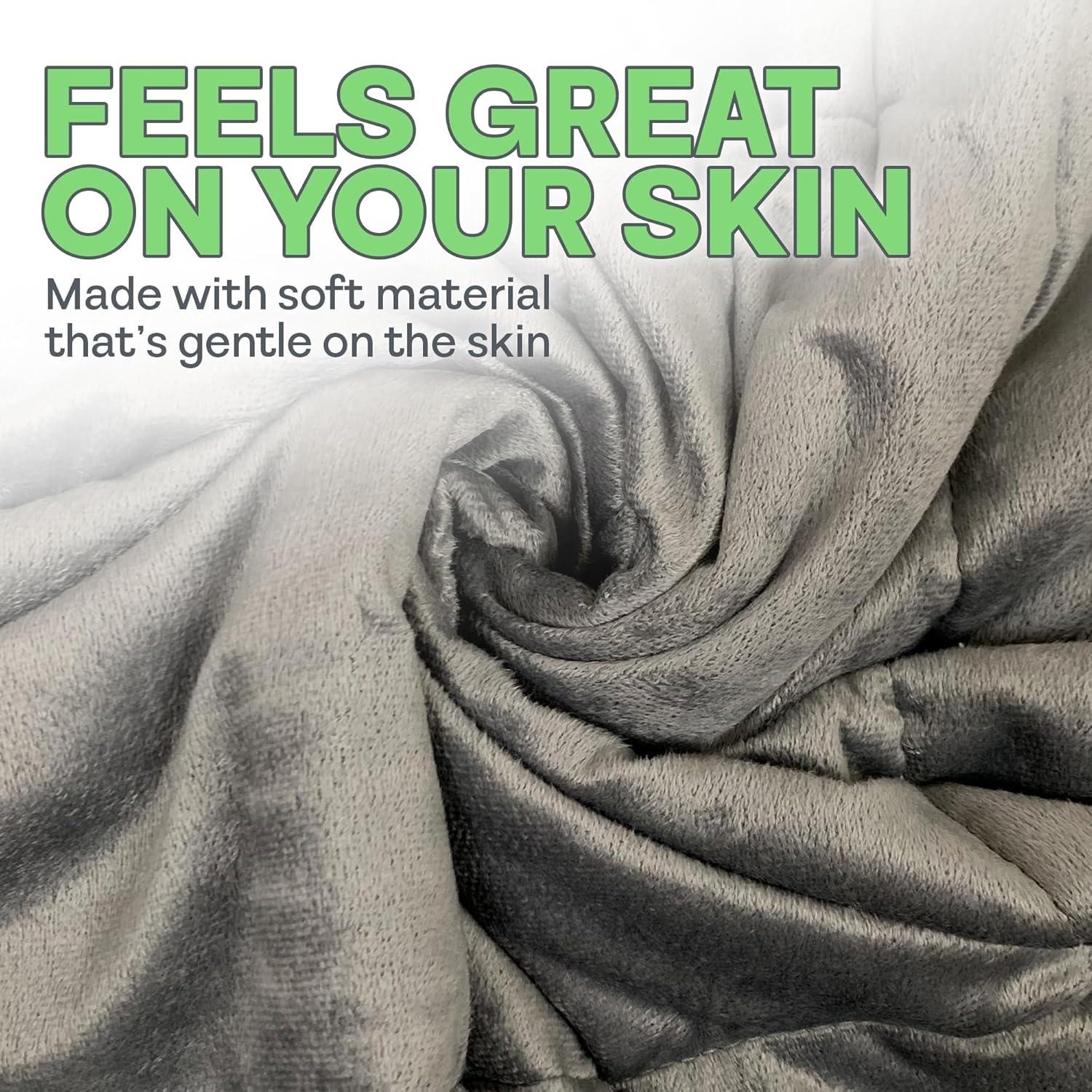 Manta con peso refrescante Sacred Thread 203x152 cm para insomnio