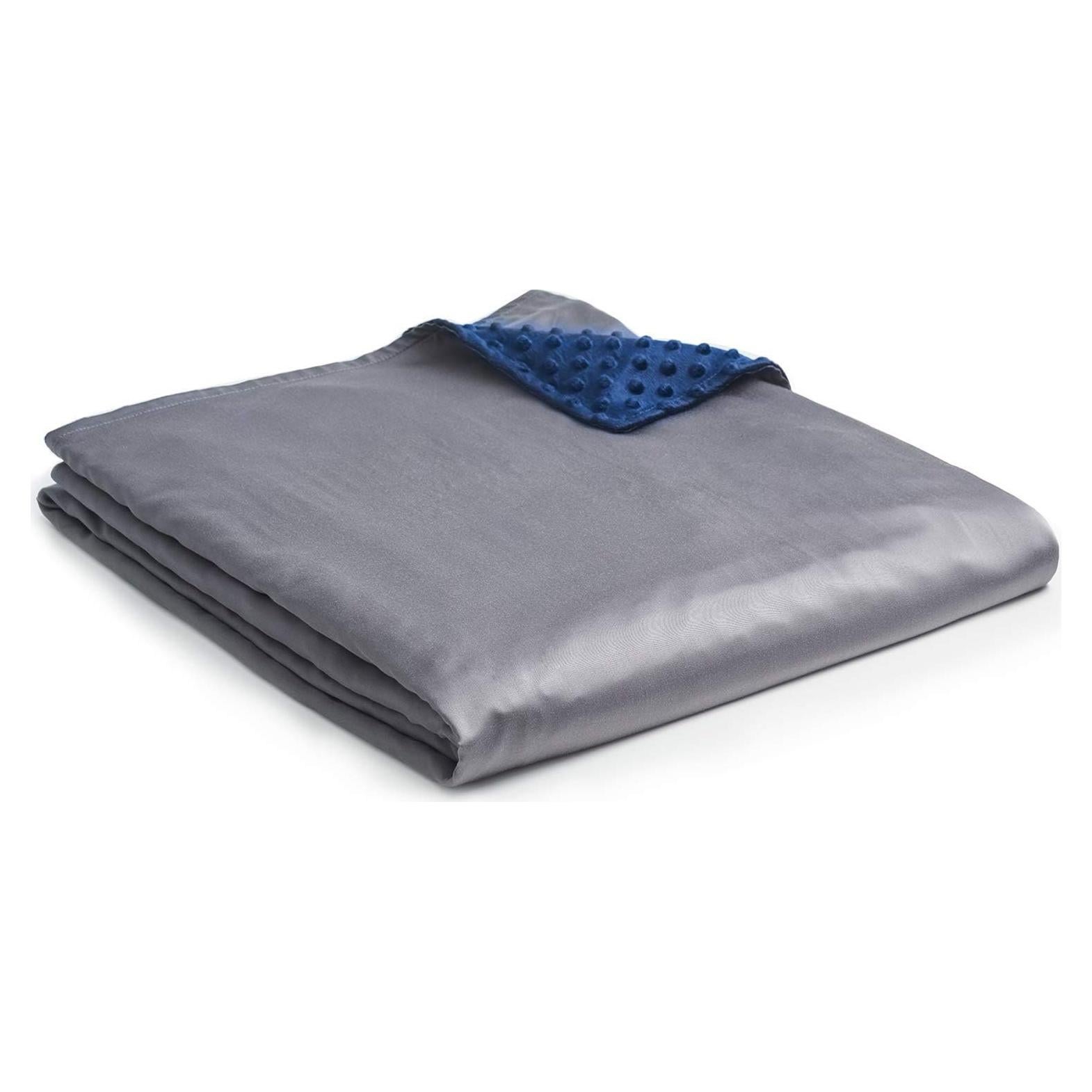 Funda Duvet YnM 152x203cm Rayón Bambú Enfriador Gris Azul