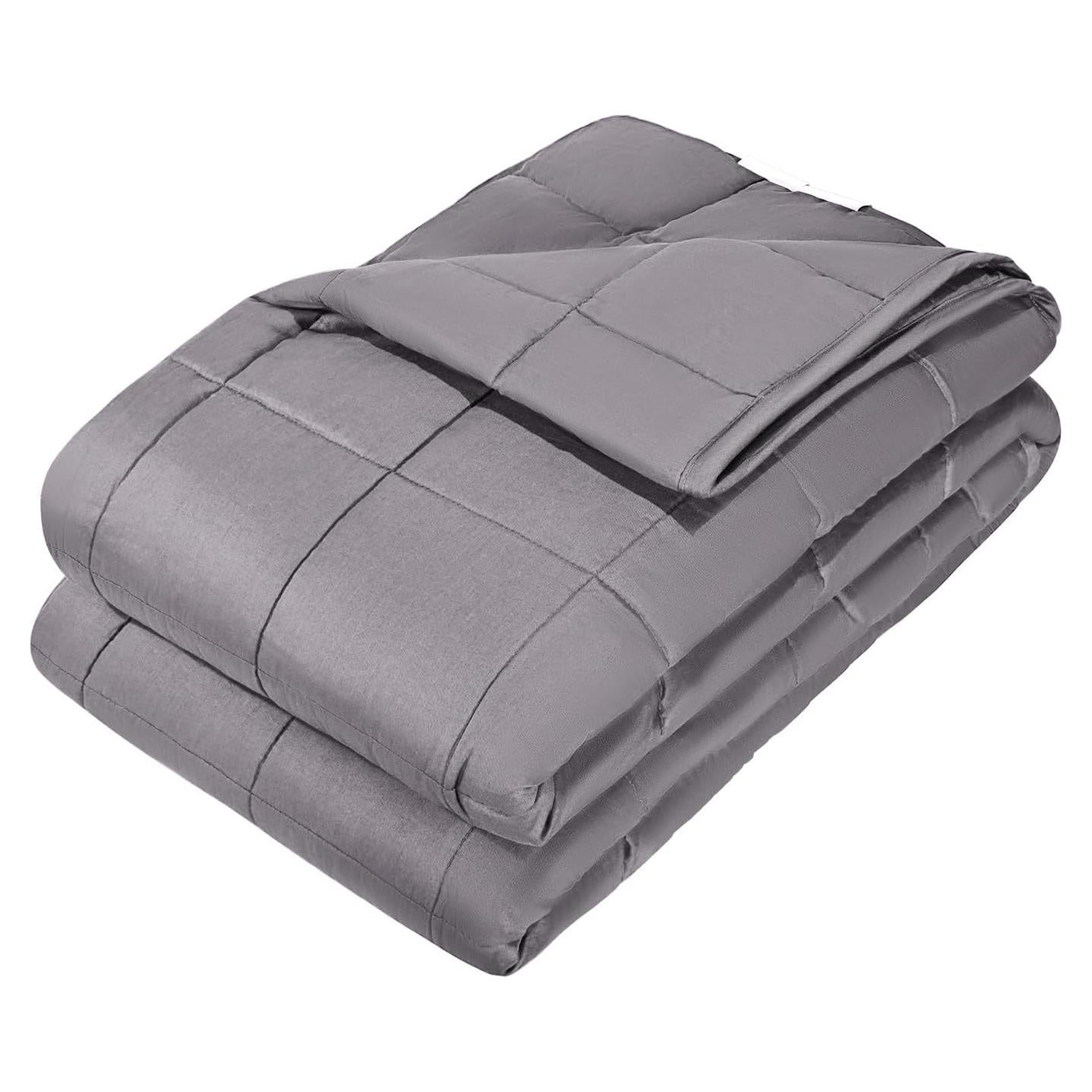 Manta pesada VEVOR 203 x 221 cm 11.34 kg Algodón Gris