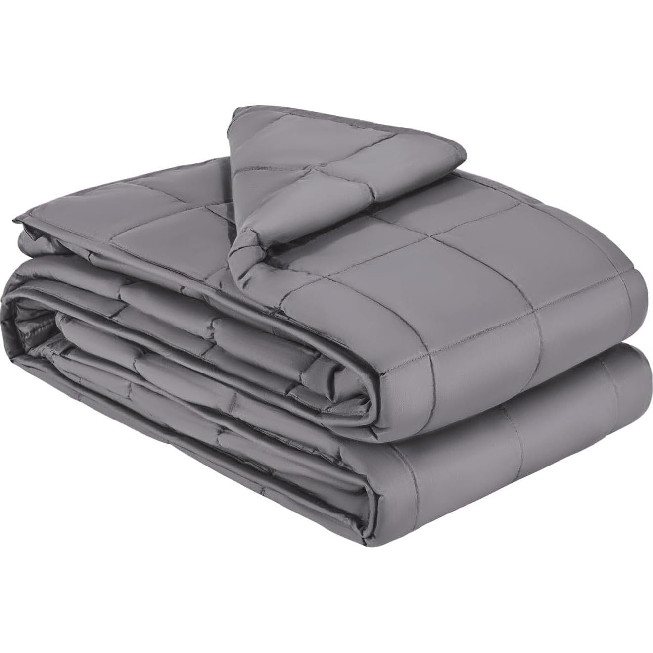Manta pesada VEVOR 203 x 221 cm 11.34 kg Algodón Gris
