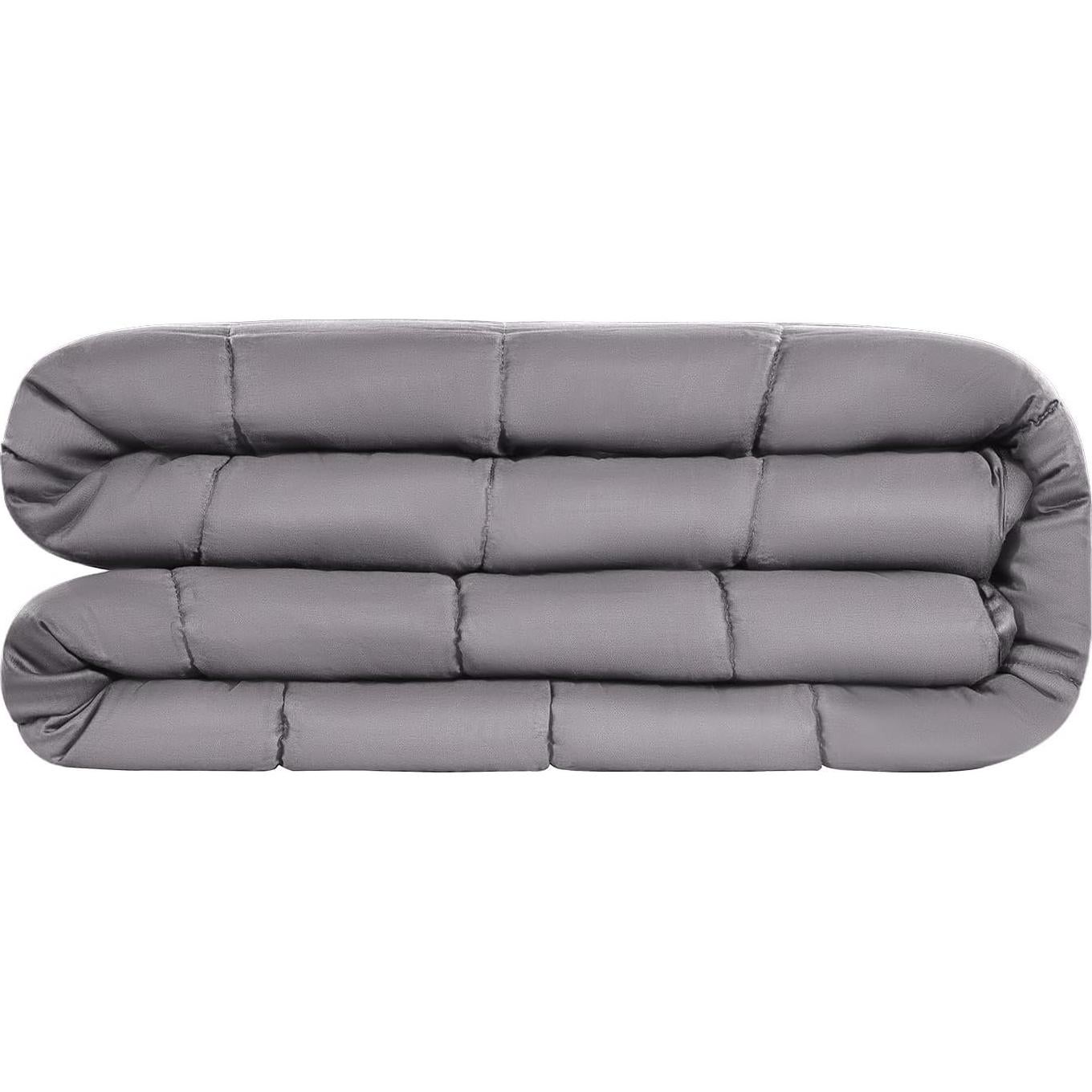 Manta pesada VEVOR 203 x 221 cm 11.34 kg Algodón Gris