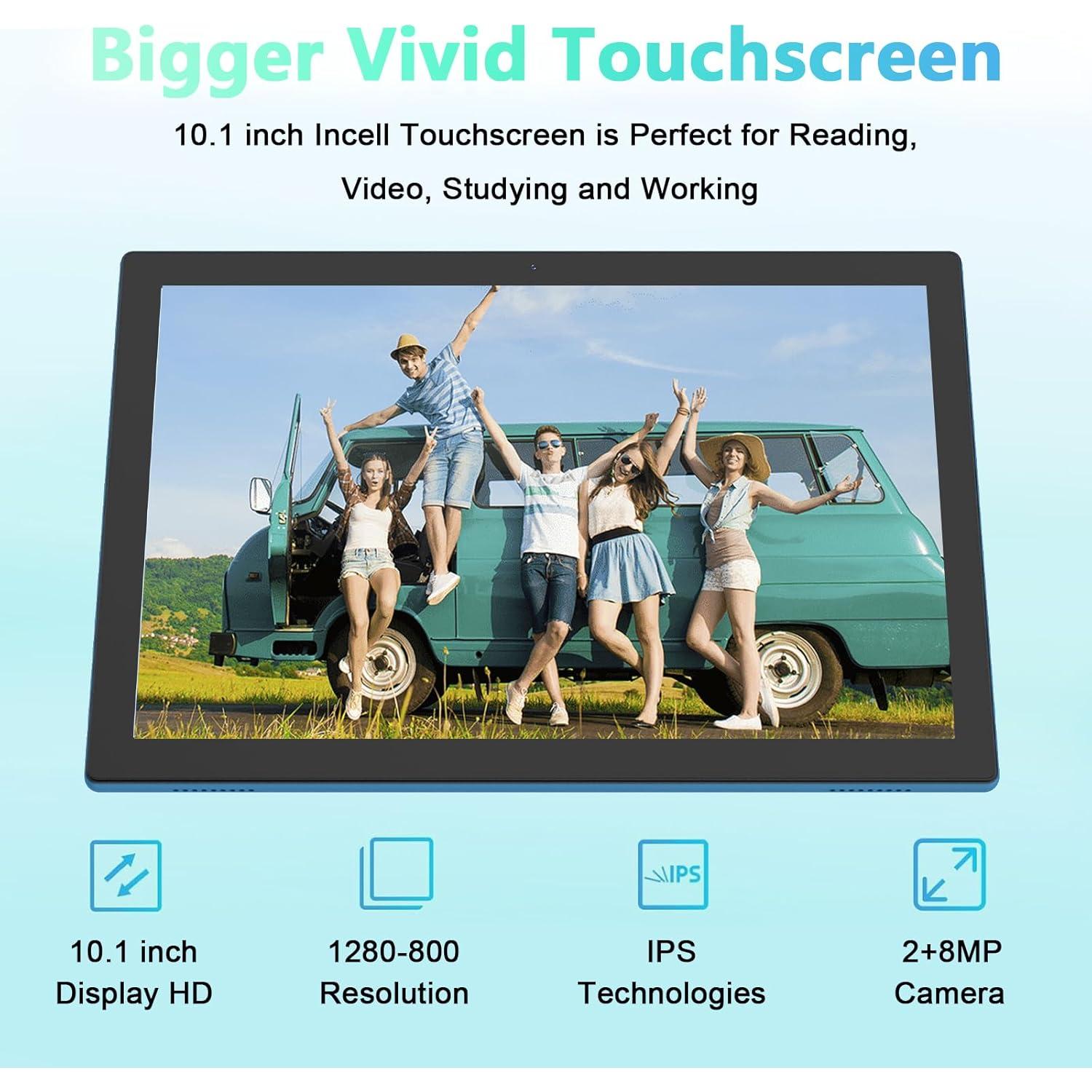 Tableta Android 15 CUPEISI 10.1" 18GB RAM 128GB ROM 2TB