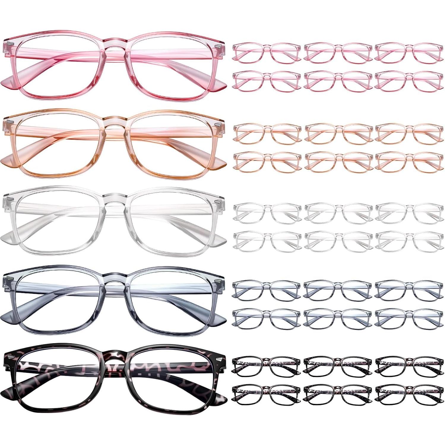 Gafas Bloqueadoras de Luz Azul Kingdder 30 Unidades UV