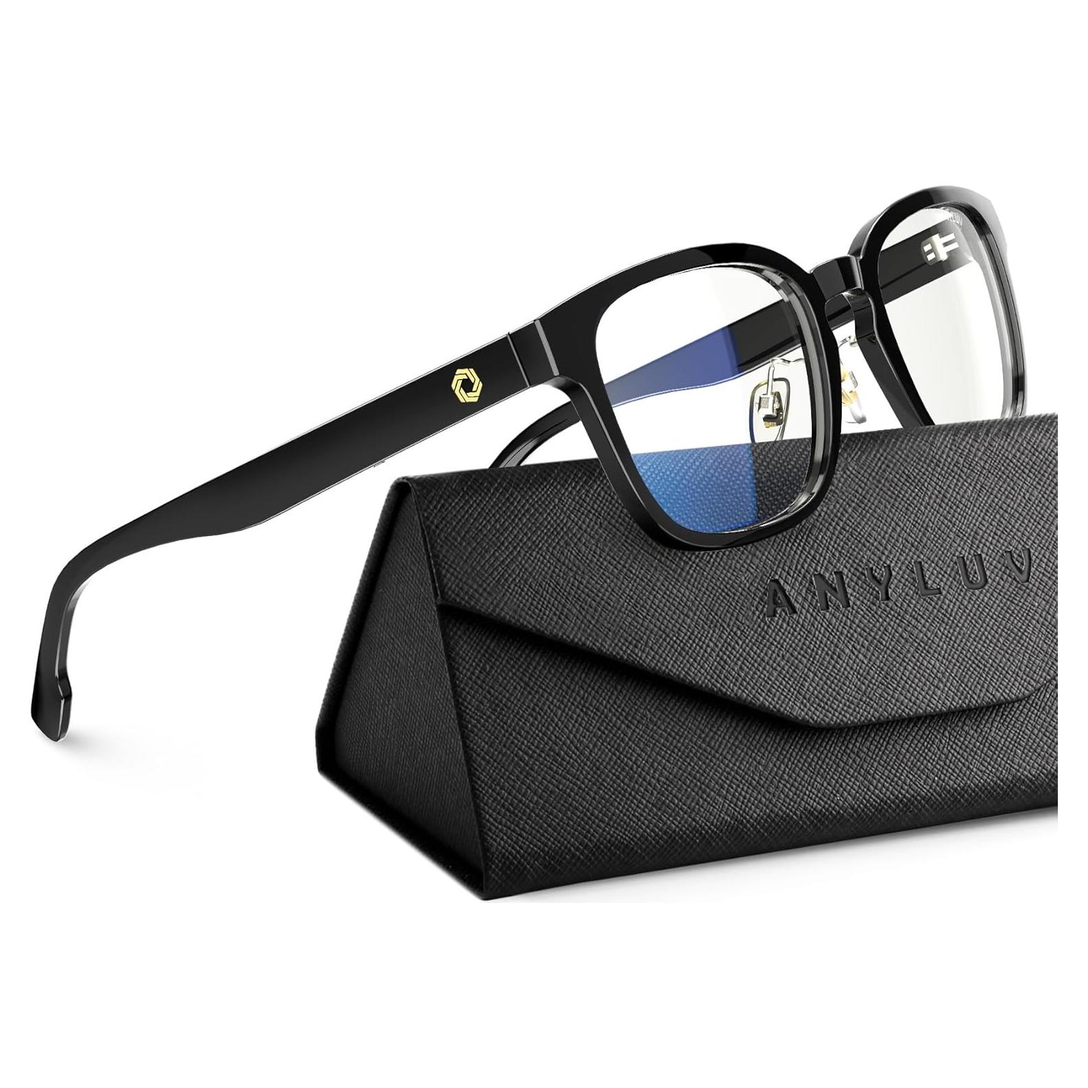Gafas de Luz Azul ANYLUV 155 para Hombres y Mujeres - Antifatiga