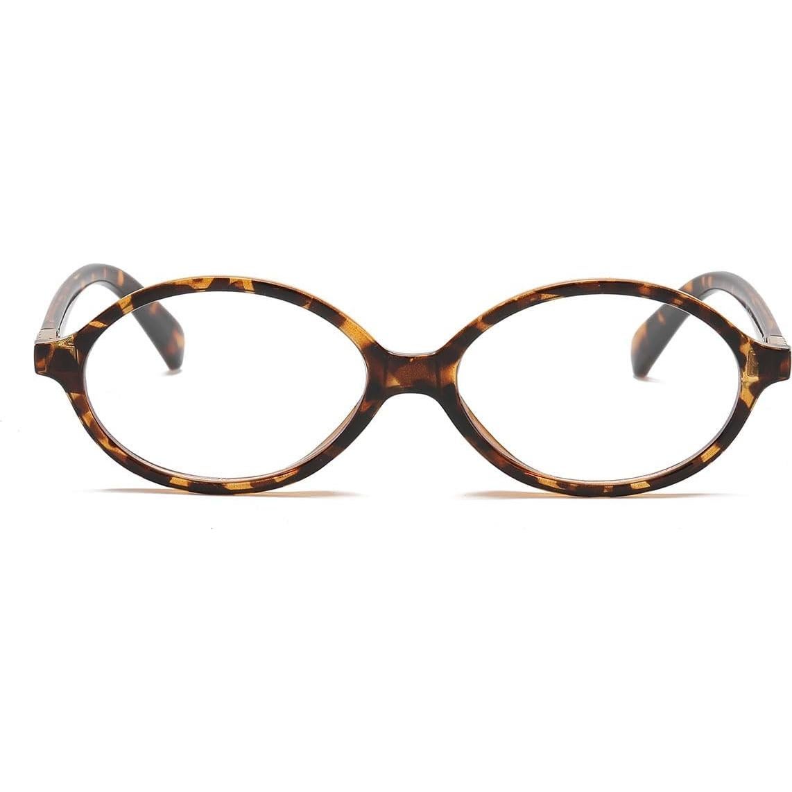 Gafas Retro Ovaladas JOVAKIT Bloqueo Luz Azul Unisex