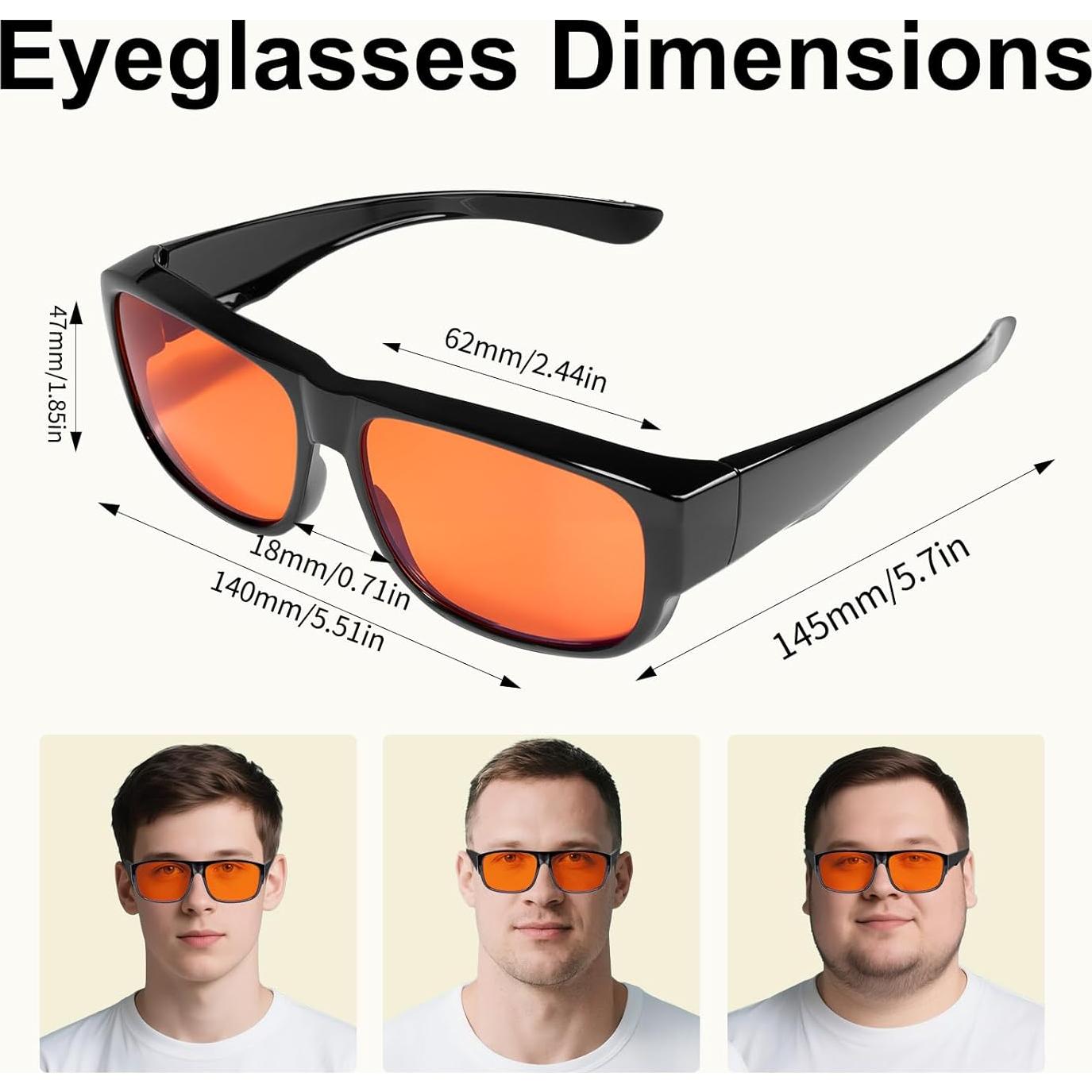 Gafas bloqueadoras de luz azul CYBNOTA 99.9% anti fatiga ocular