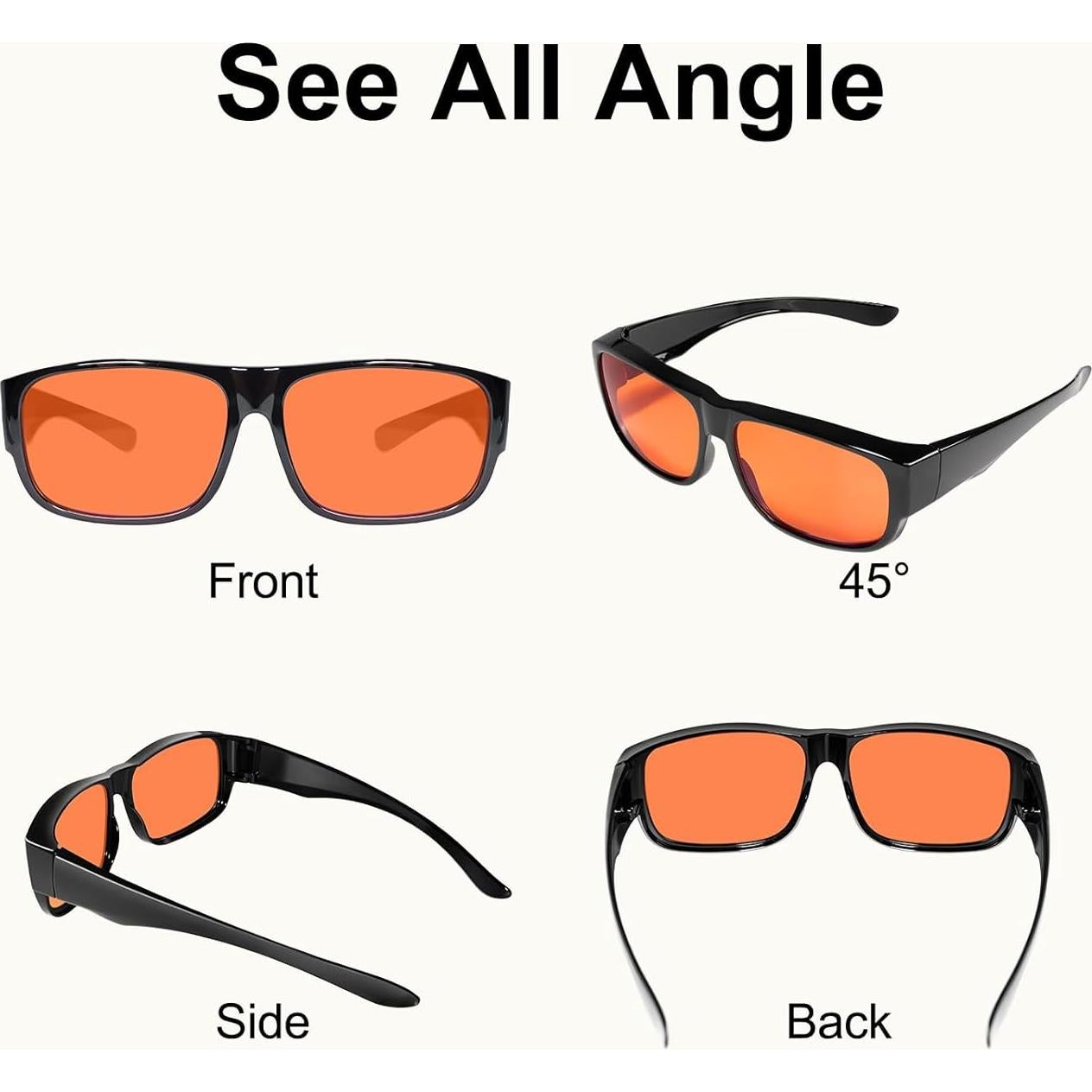 Gafas bloqueadoras de luz azul CYBNOTA 99.9% anti fatiga ocular