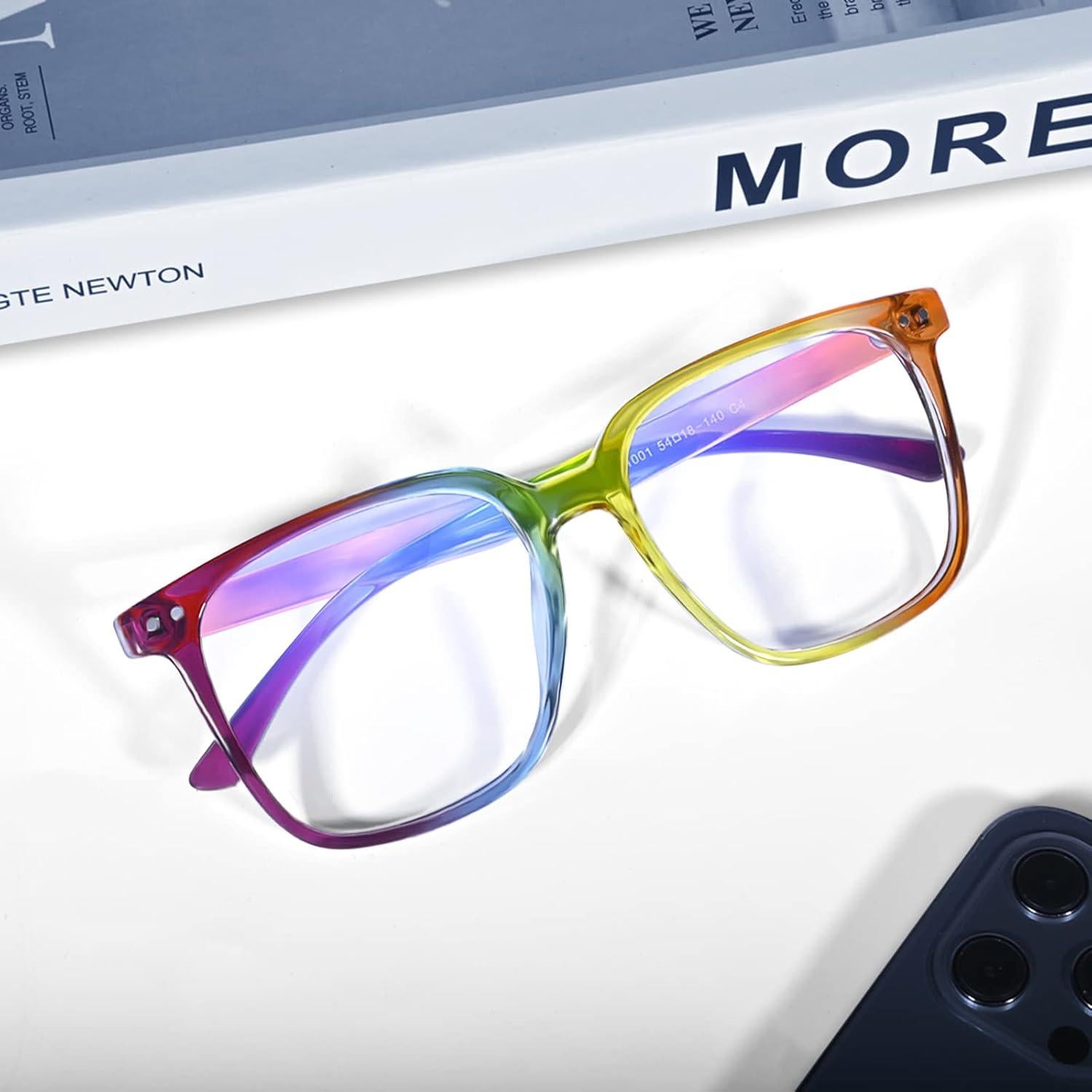 Gafas bloqueadoras de luz azul 80s para hombres y mujeres