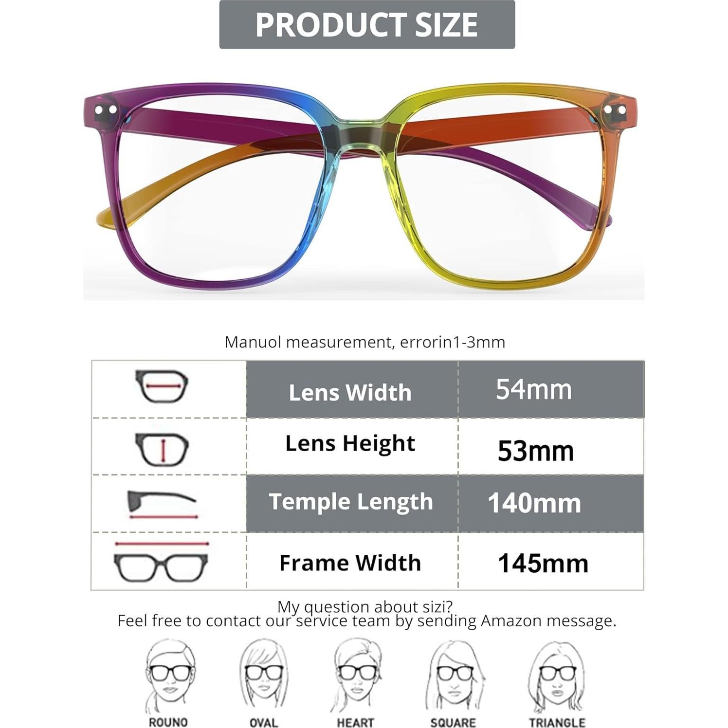 Gafas bloqueadoras de luz azul 80s para hombres y mujeres