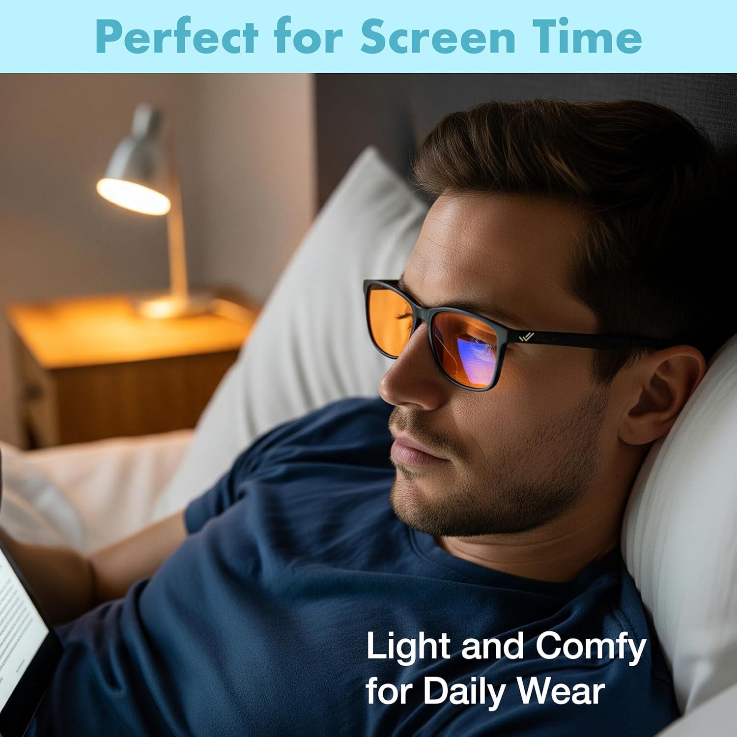 Gafas de lectura bloqueadoras de luz azul THL Sleep +2.00