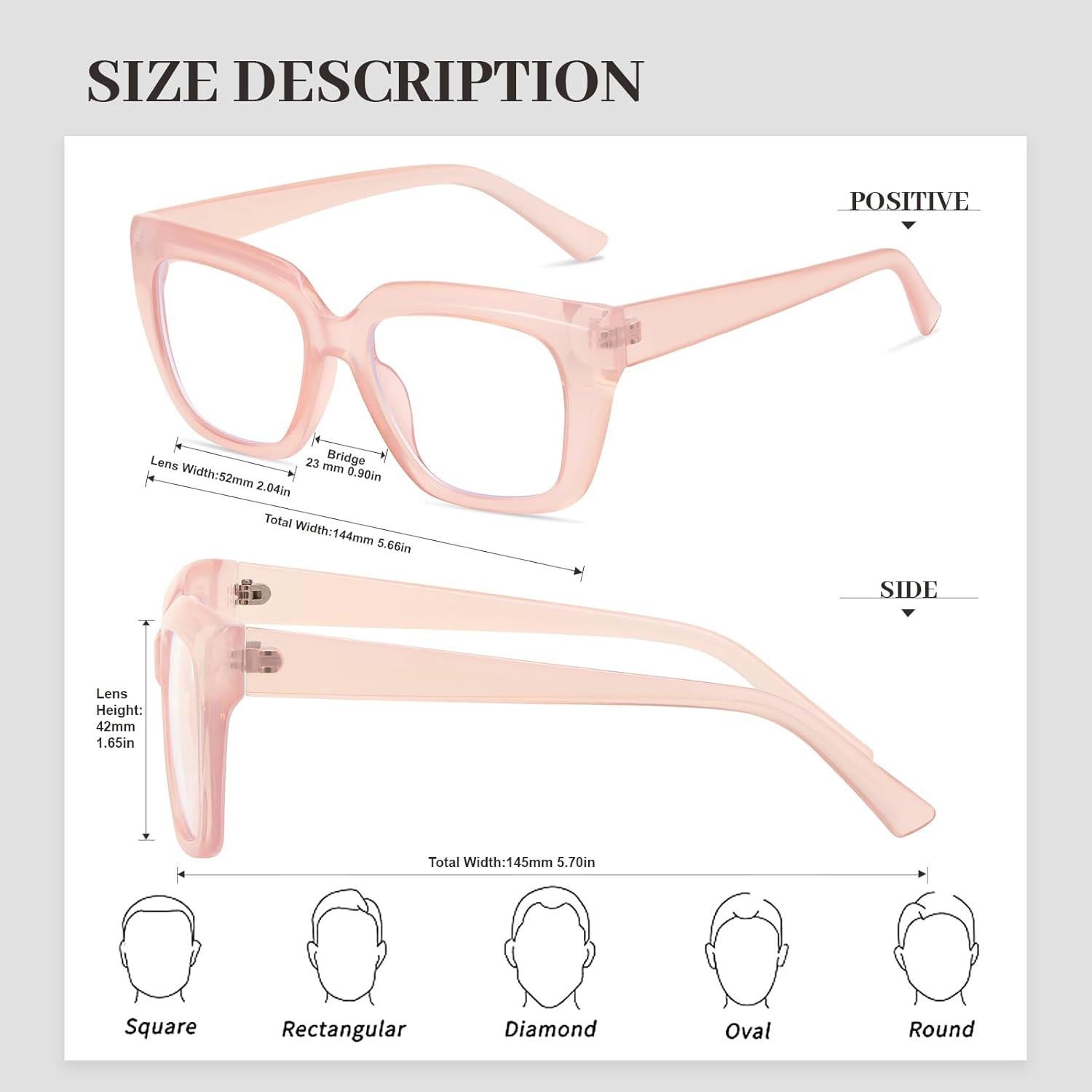 Gafas de bloqueo de luz azul UV400 para computadora y TV