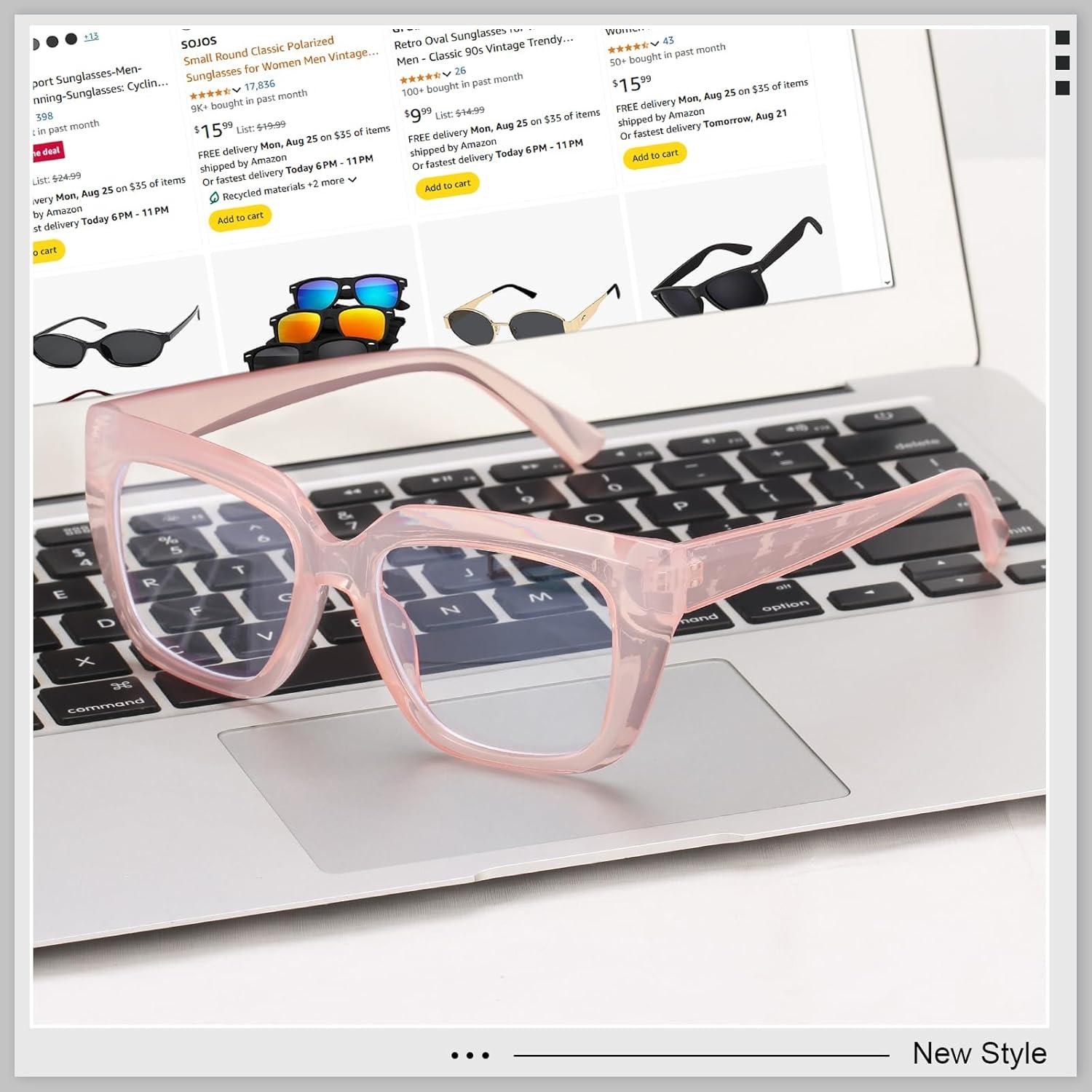 Gafas de bloqueo de luz azul UV400 para computadora y TV