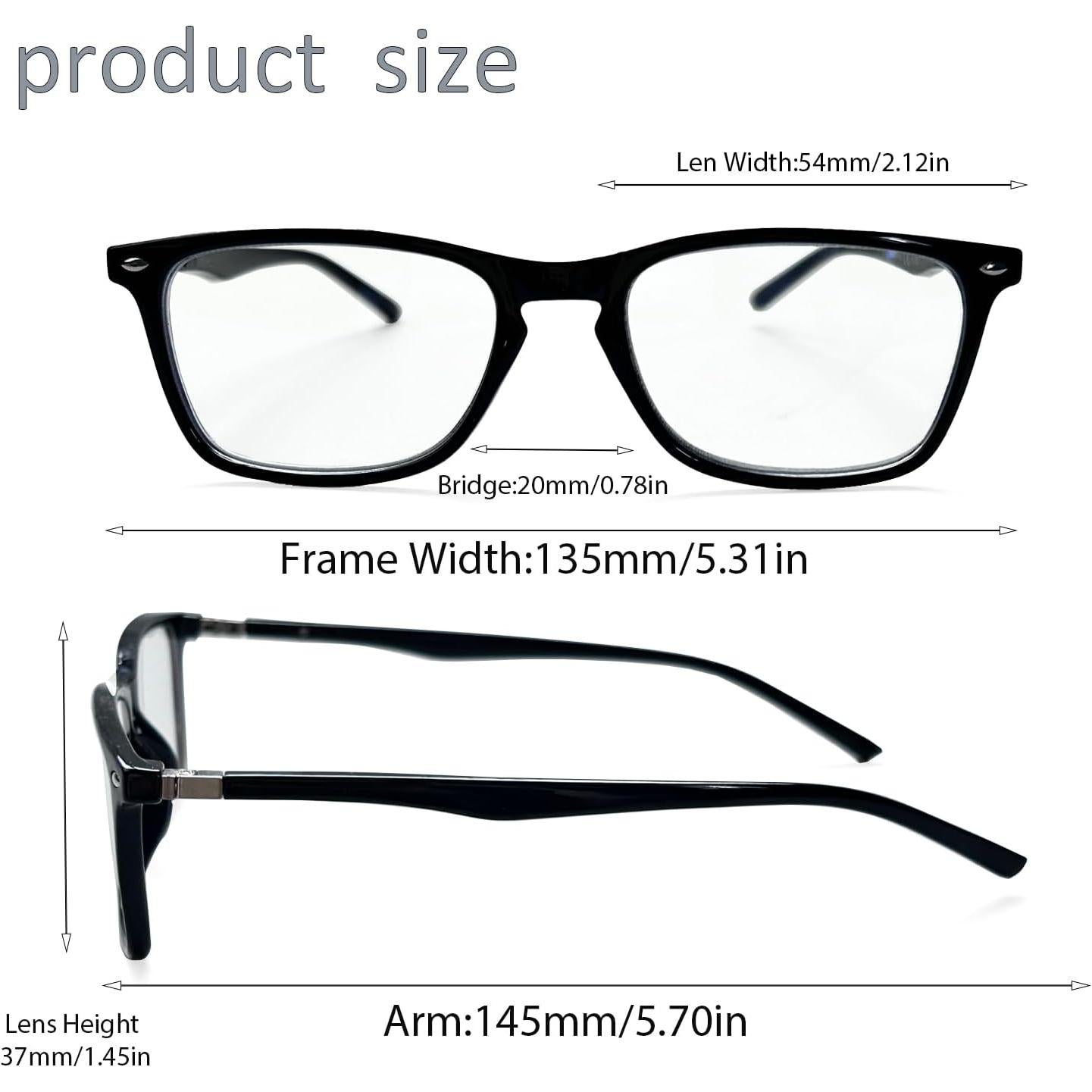 Gafas bloqueadoras de luz azul Kerecsen unisex con protección UV400