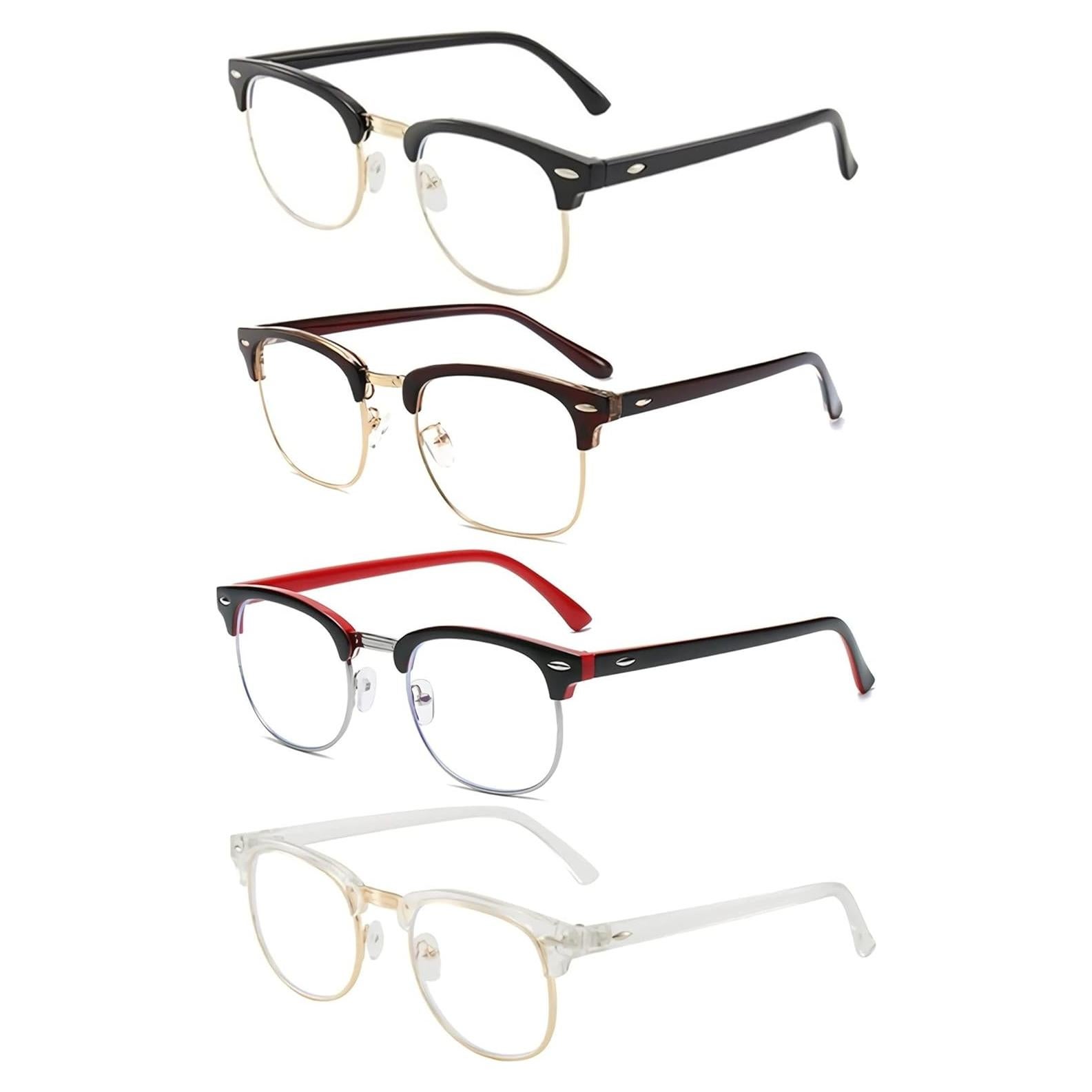 Gafas de Bloqueo de Luz Azul J47 Semi Sin Montura