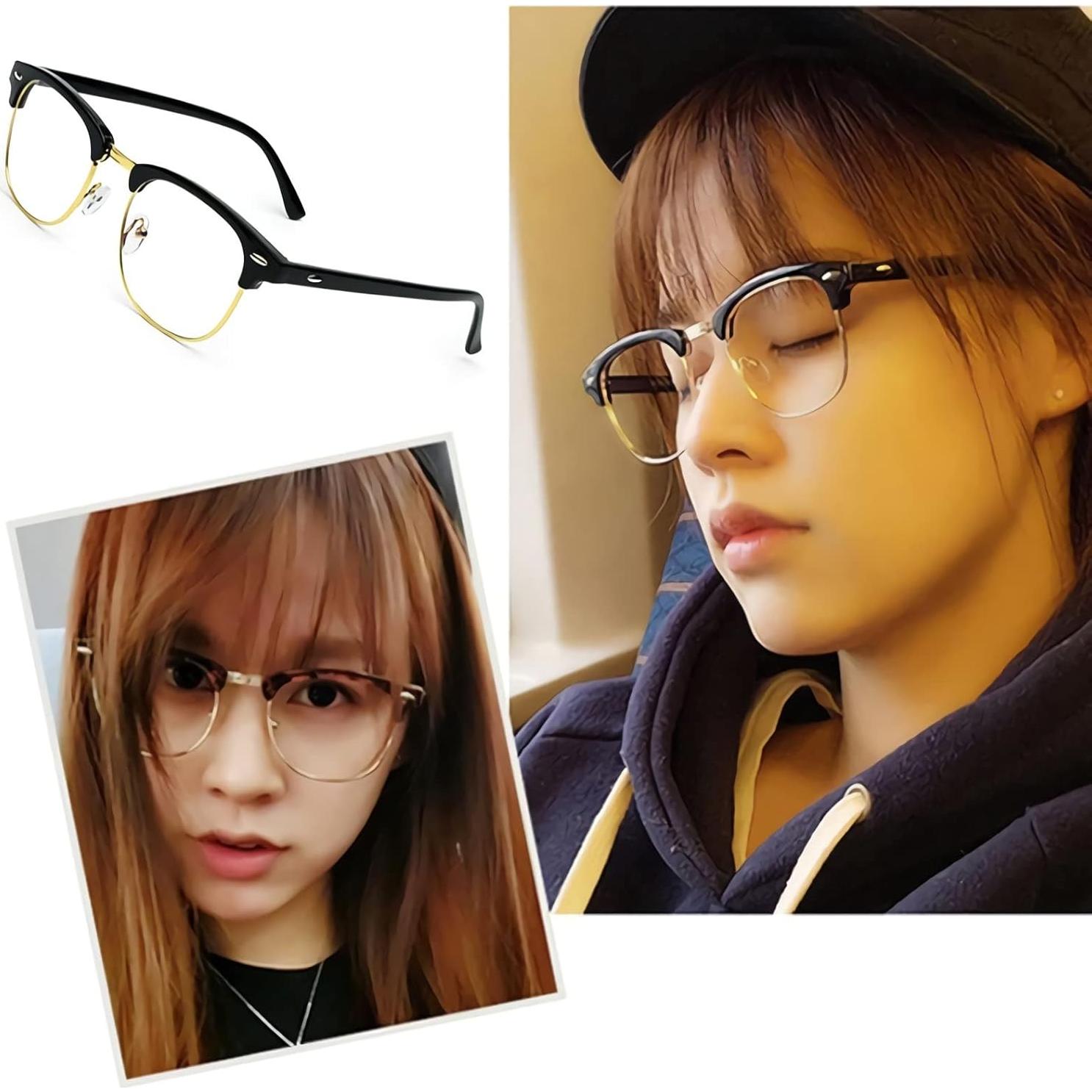 Gafas de Bloqueo de Luz Azul J47 Semi Sin Montura