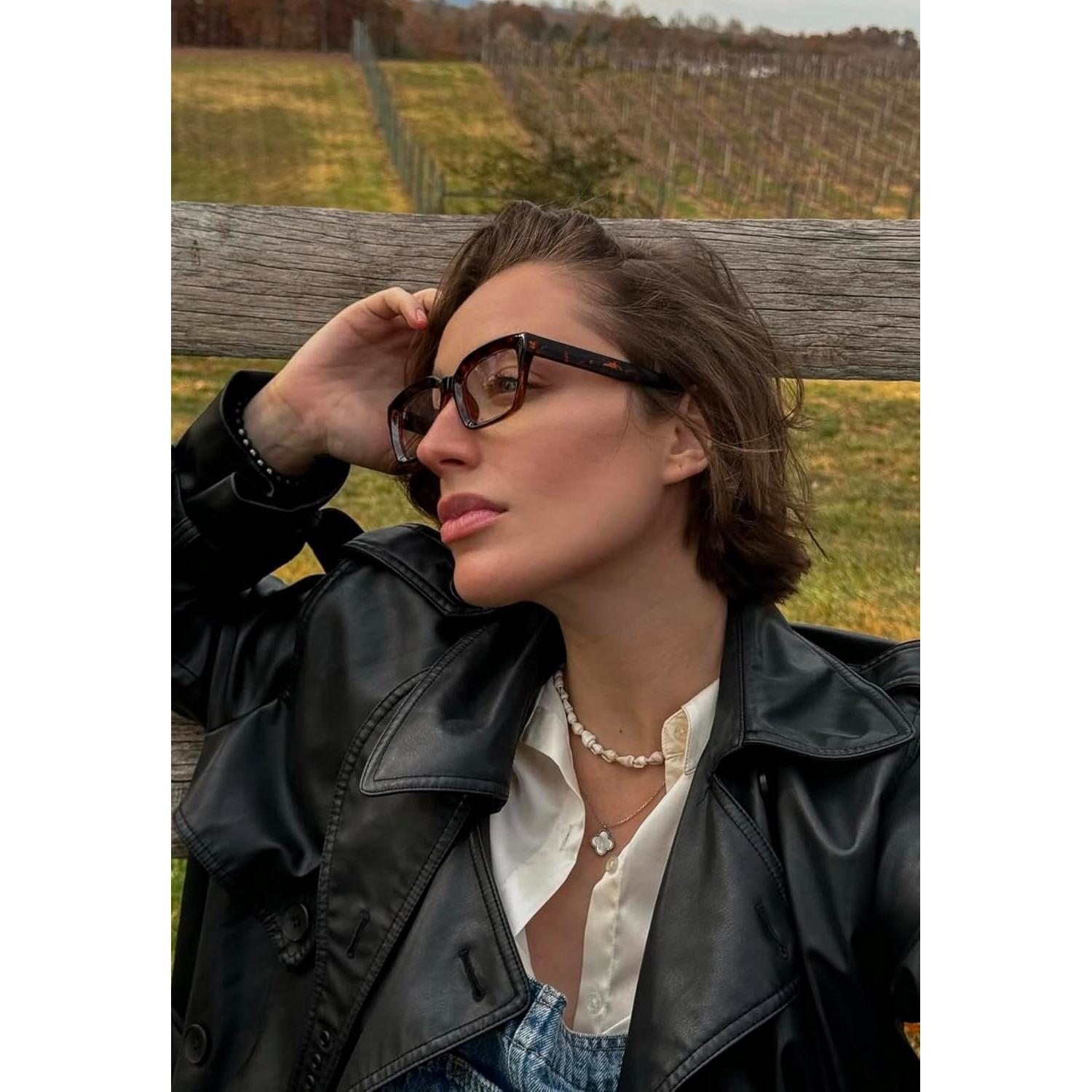 Gafas Bloqueo Luz Azul VISOONE Chunky Square Antirreflejo