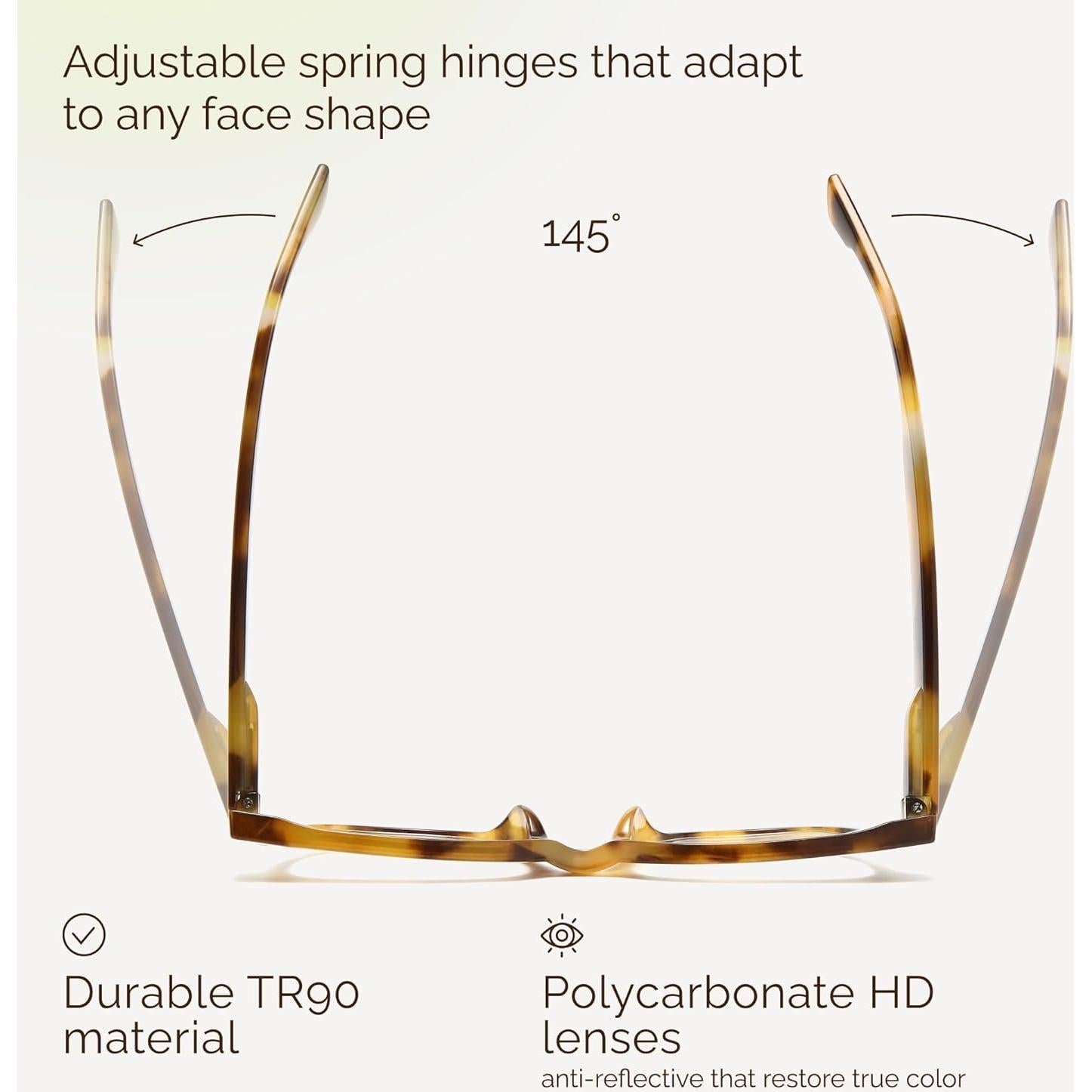 Gafas de Luz Azul Miyya para Mujeres - Montura Chunky UV400