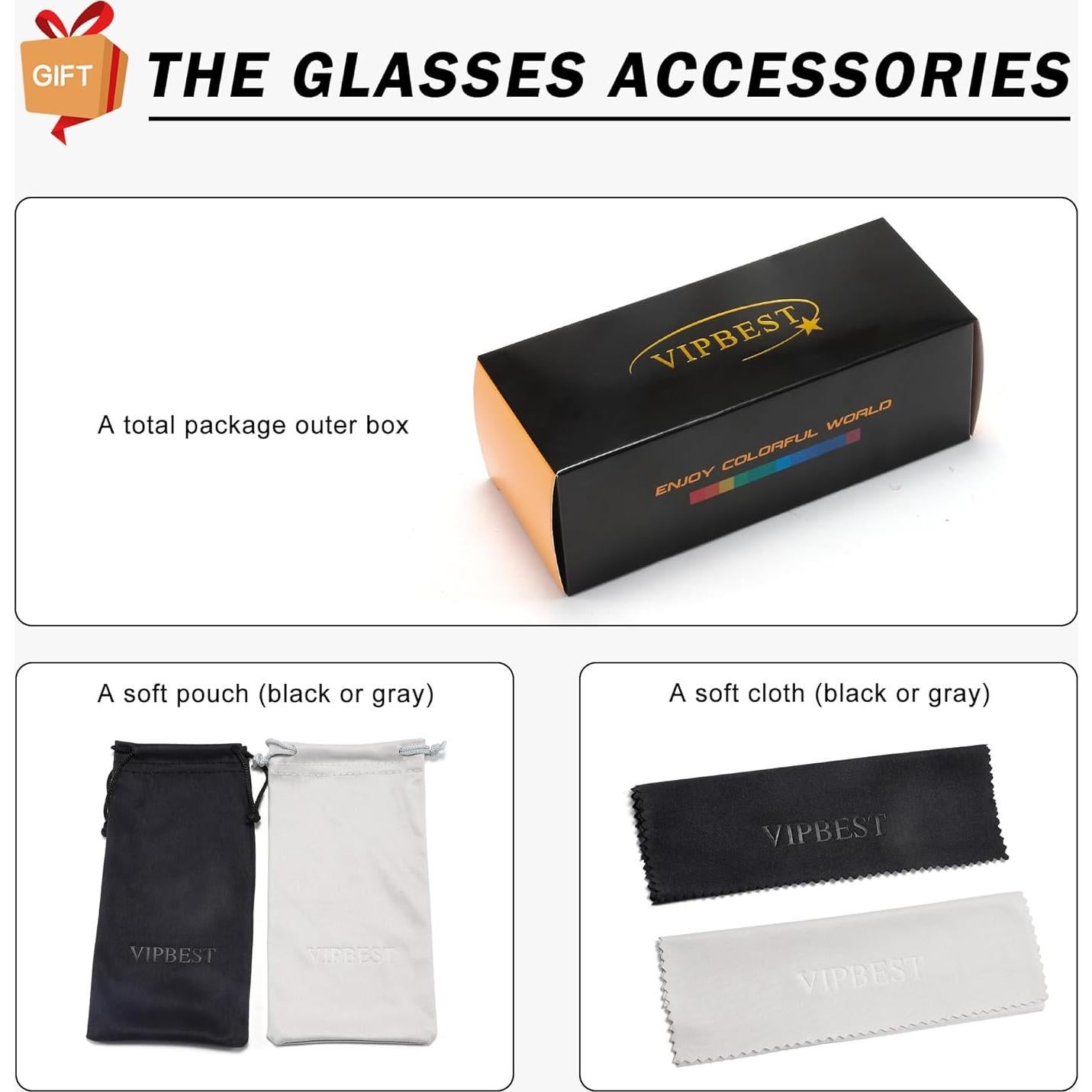 Gafas de Bloqueo de Luz Azul VIPBEST Ojo de Gato Marrón Demi