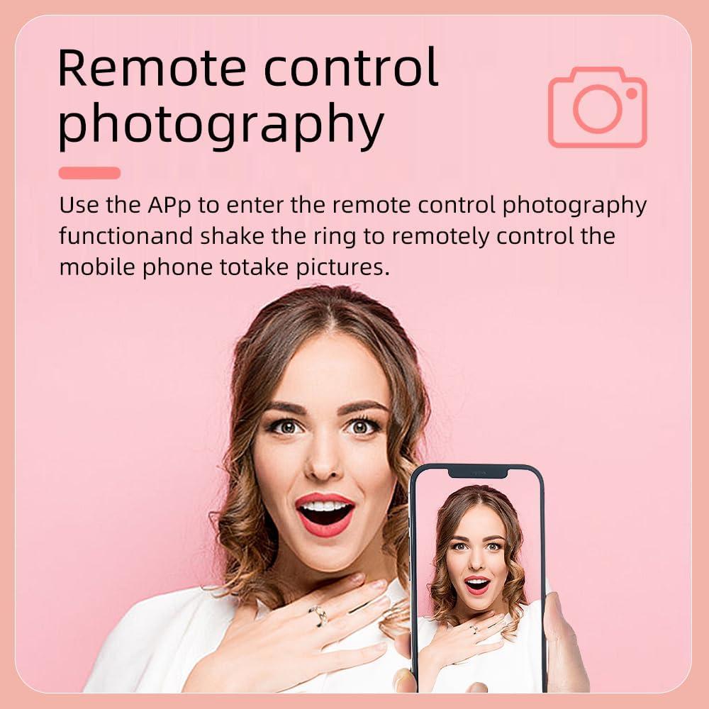 Anillo Inteligente Yideotmz R8 Oro Rosa Monitoreo Fitness