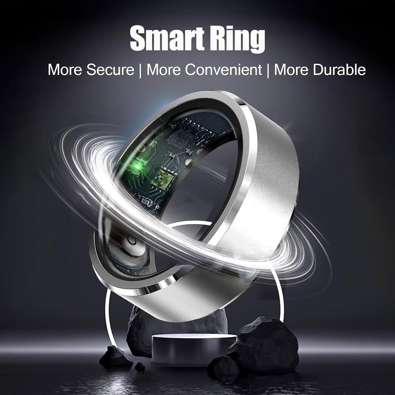 Anillo Inteligente Qjijolz R5 para Monitoreo de Salud IP68