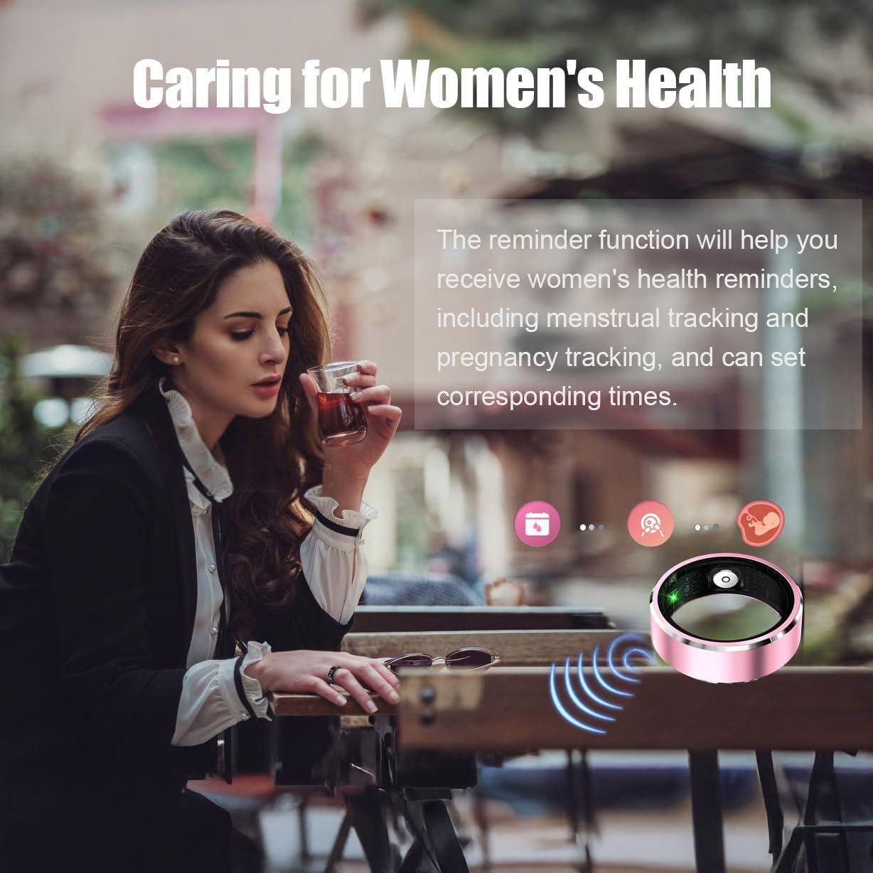 Anillo Inteligente Qjijolz R5 para Monitoreo de Salud IP68