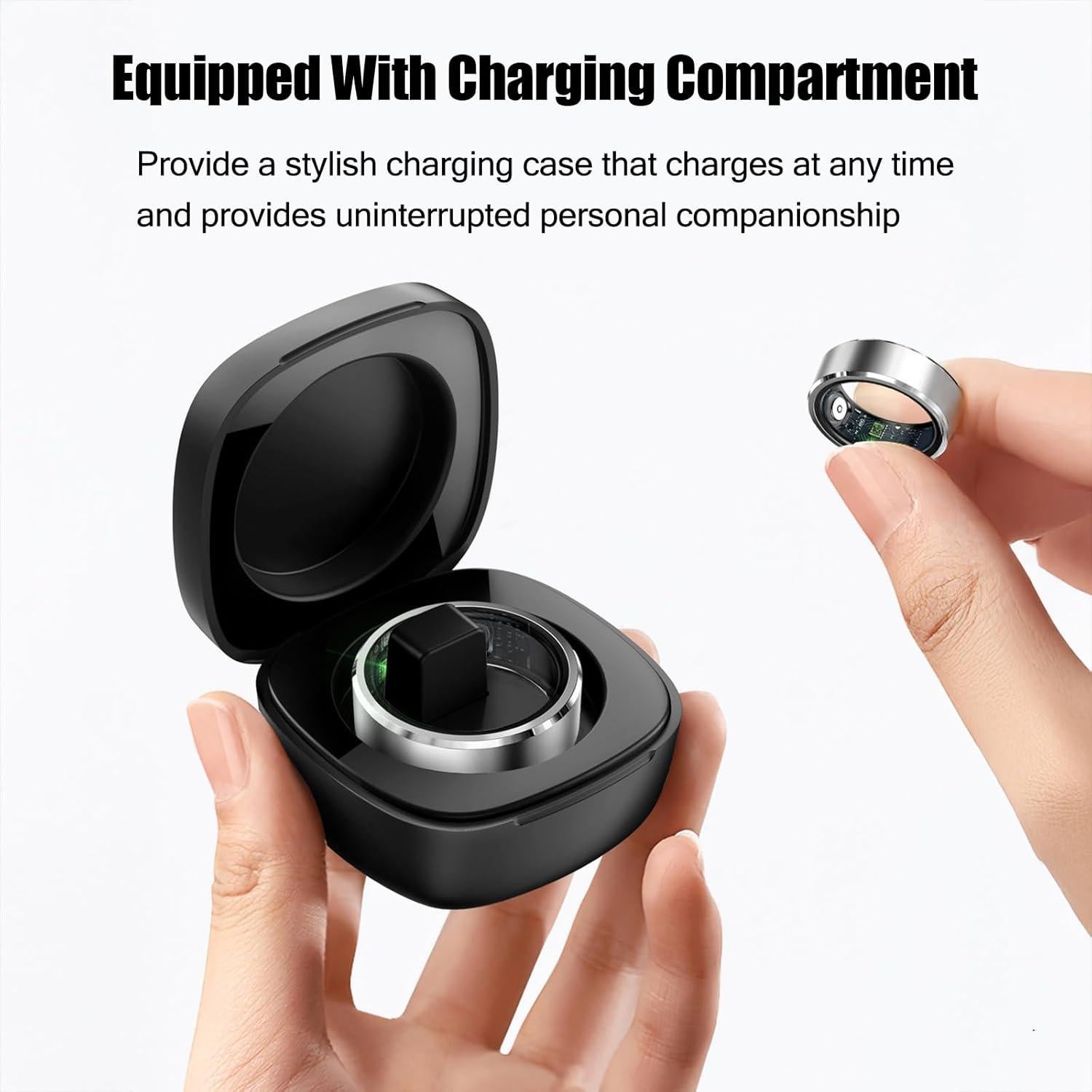 Anillo Inteligente Qjijolz R5 para Monitoreo de Salud IP68