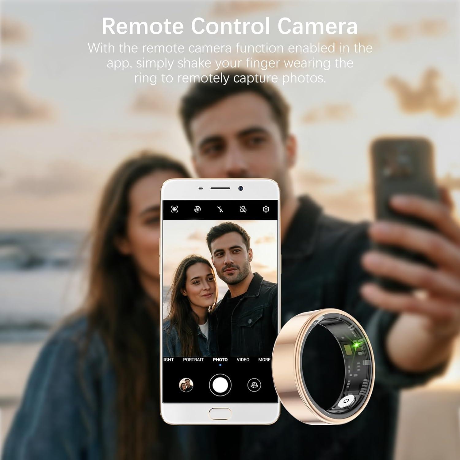 Anillo Inteligente Duobuy para Salud - Monitoreo Cardíaco y Sueño