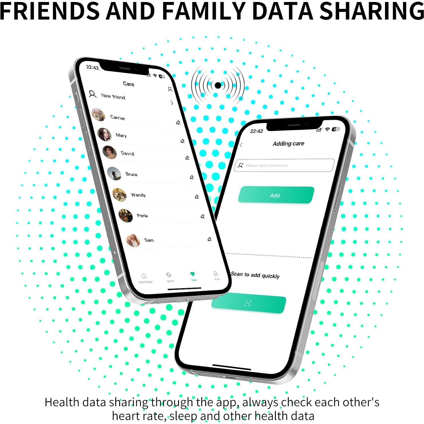 Anillo Inteligente de Salud y Fitness Plata 7# - Monitoreo 24h