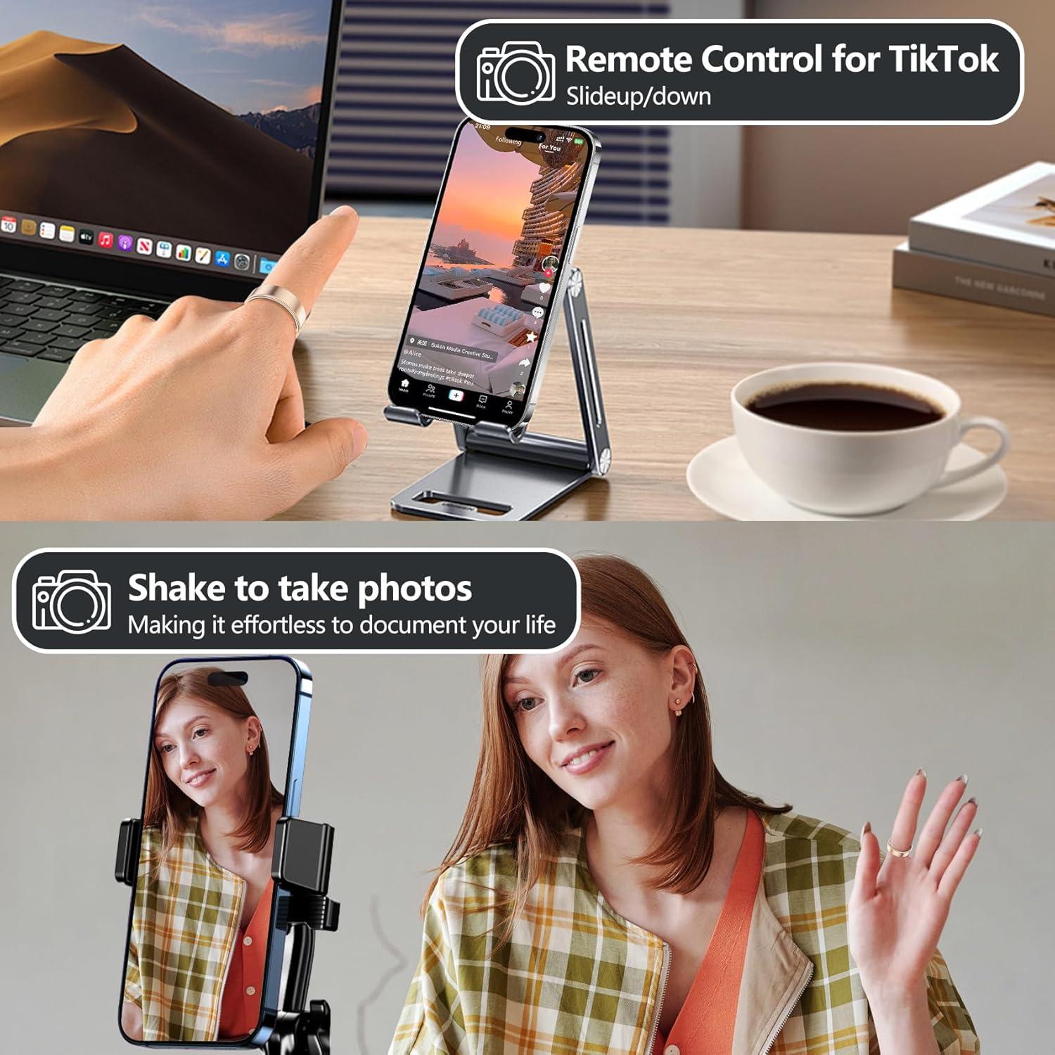 Anillo Inteligente FANKER SR03 Oro Rosa 5ATM Monitoreo Salud