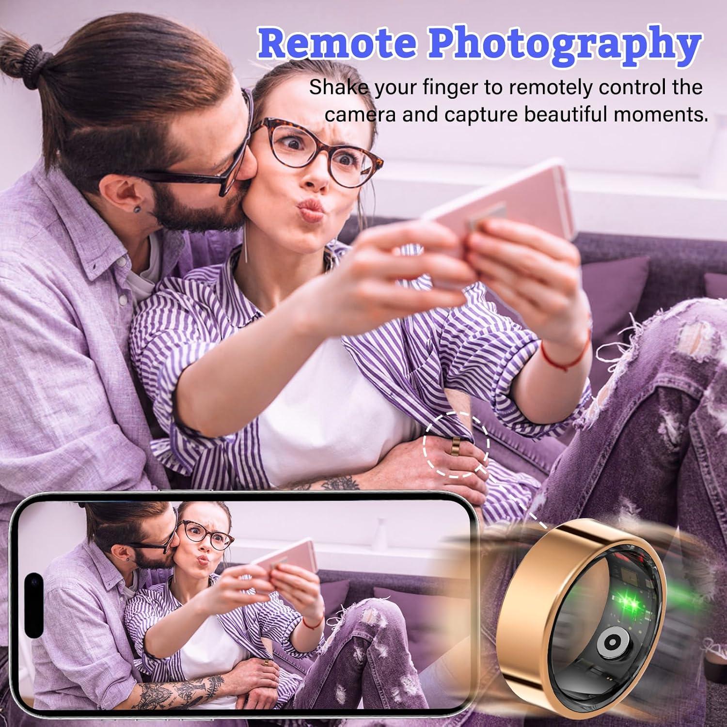 Anillo Inteligente BANGALORE VR11 - Monitoreo Salud 24/7