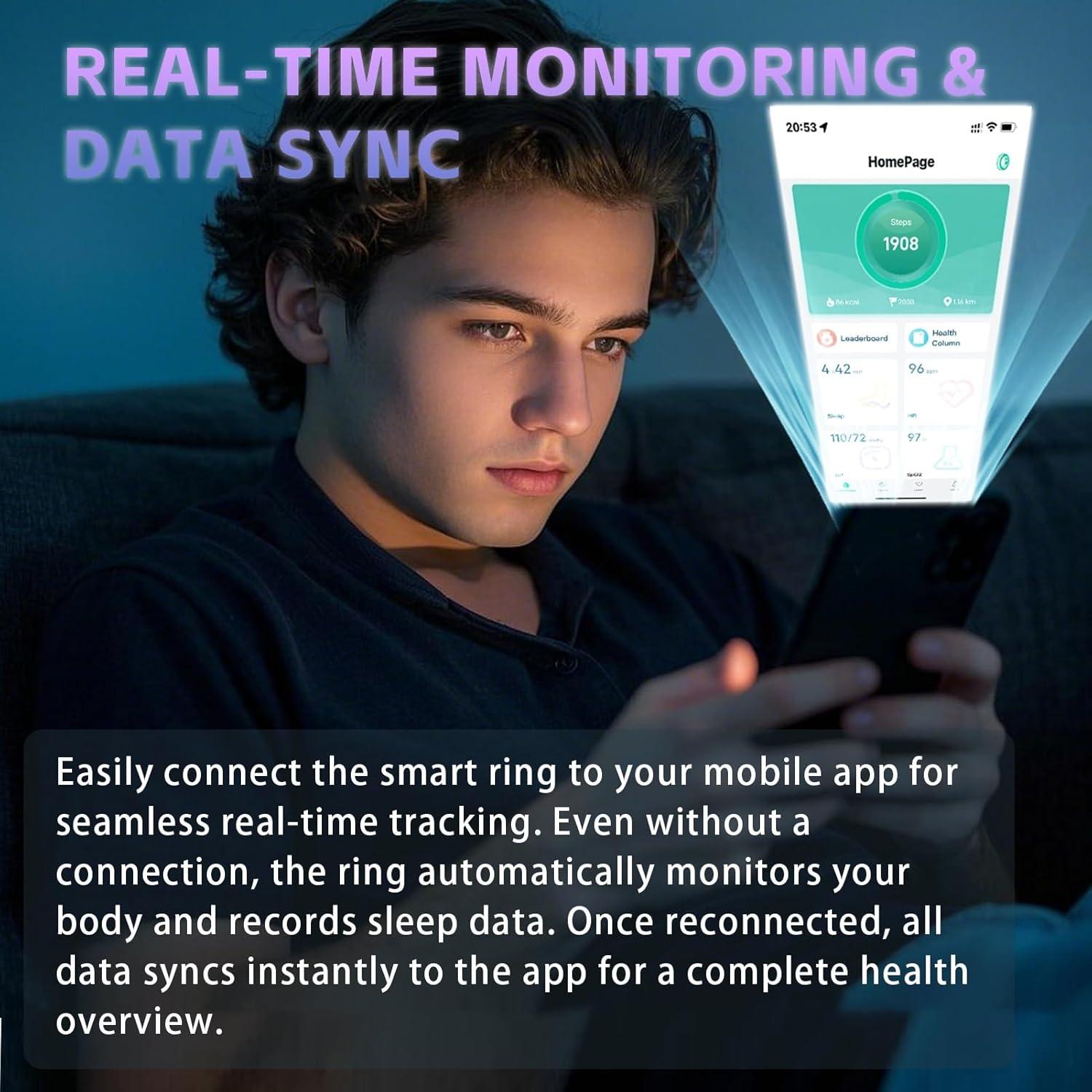 Anillo Inteligente Anarow para Fitness y Salud - Monitoreo 24/7