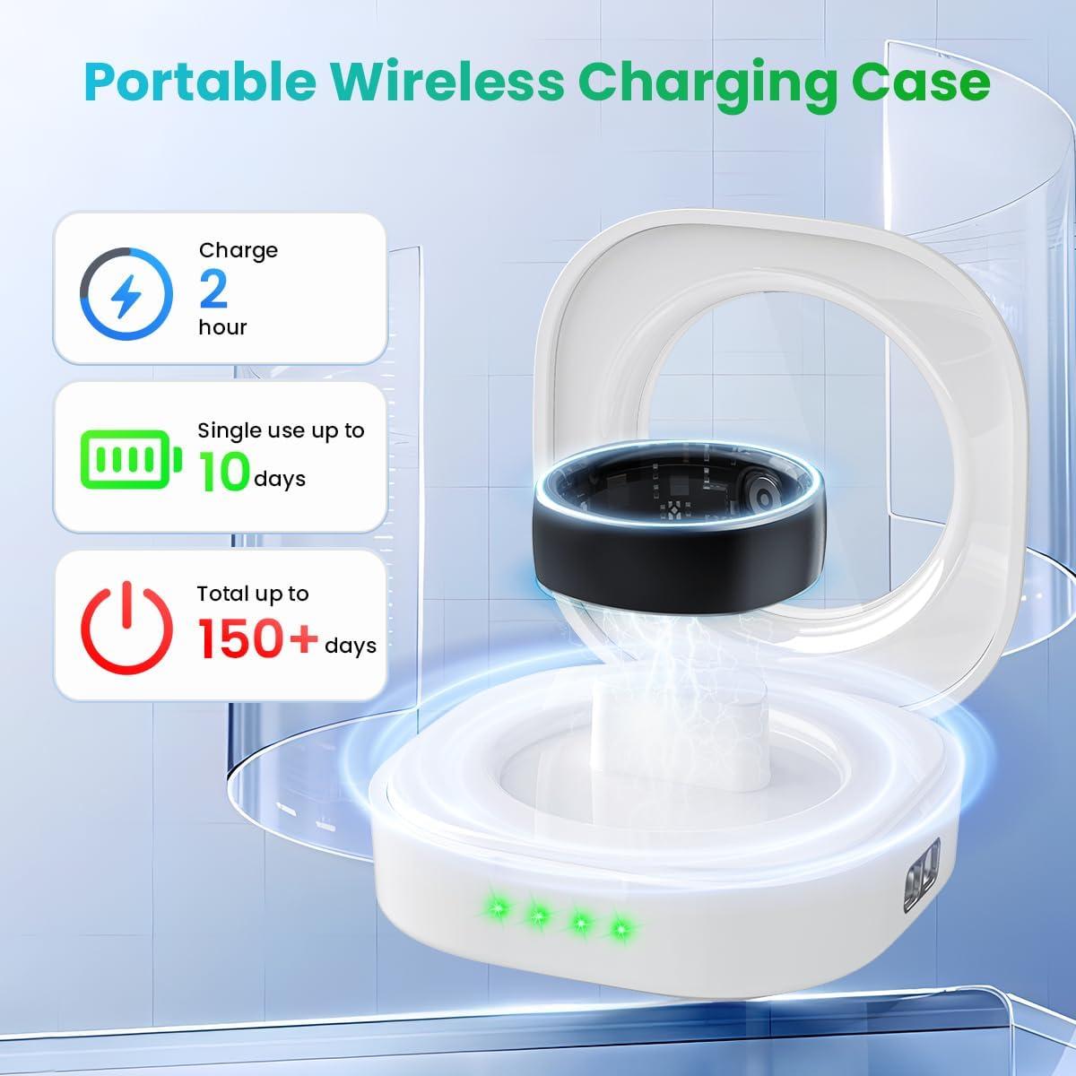 Anillo Inteligente Rogbid Talla 11 Monitoreo Salud IP69