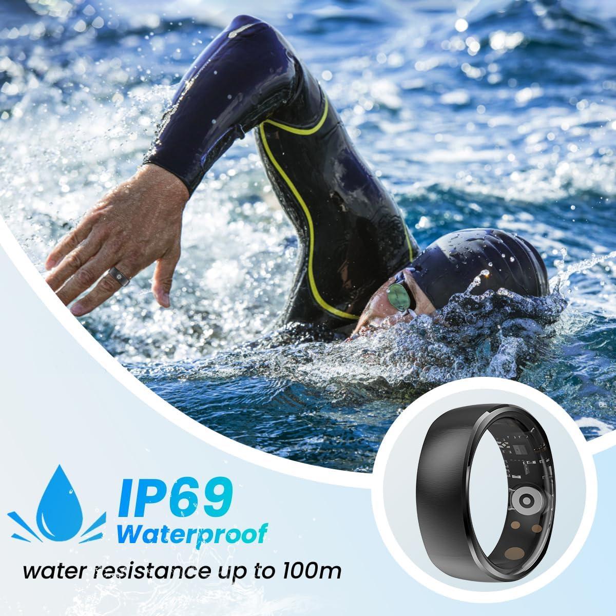 Anillo Inteligente Rogbid Talla 11 Monitoreo Salud IP69