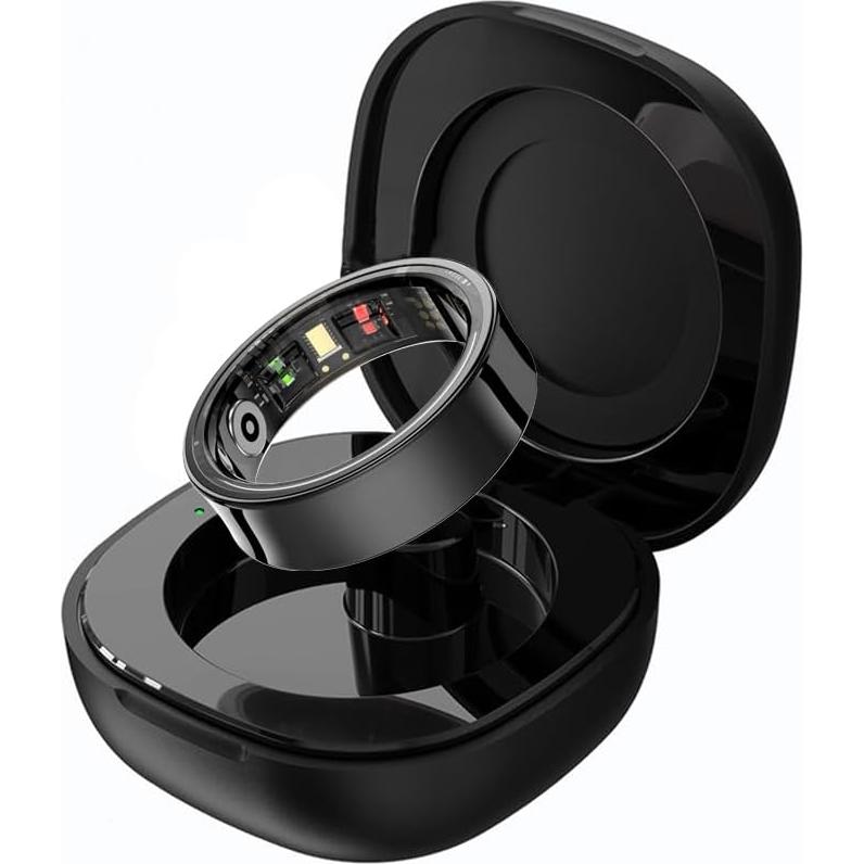 Anillo Inteligente SMTECH R9 para Fitness y Salud - Negro #9