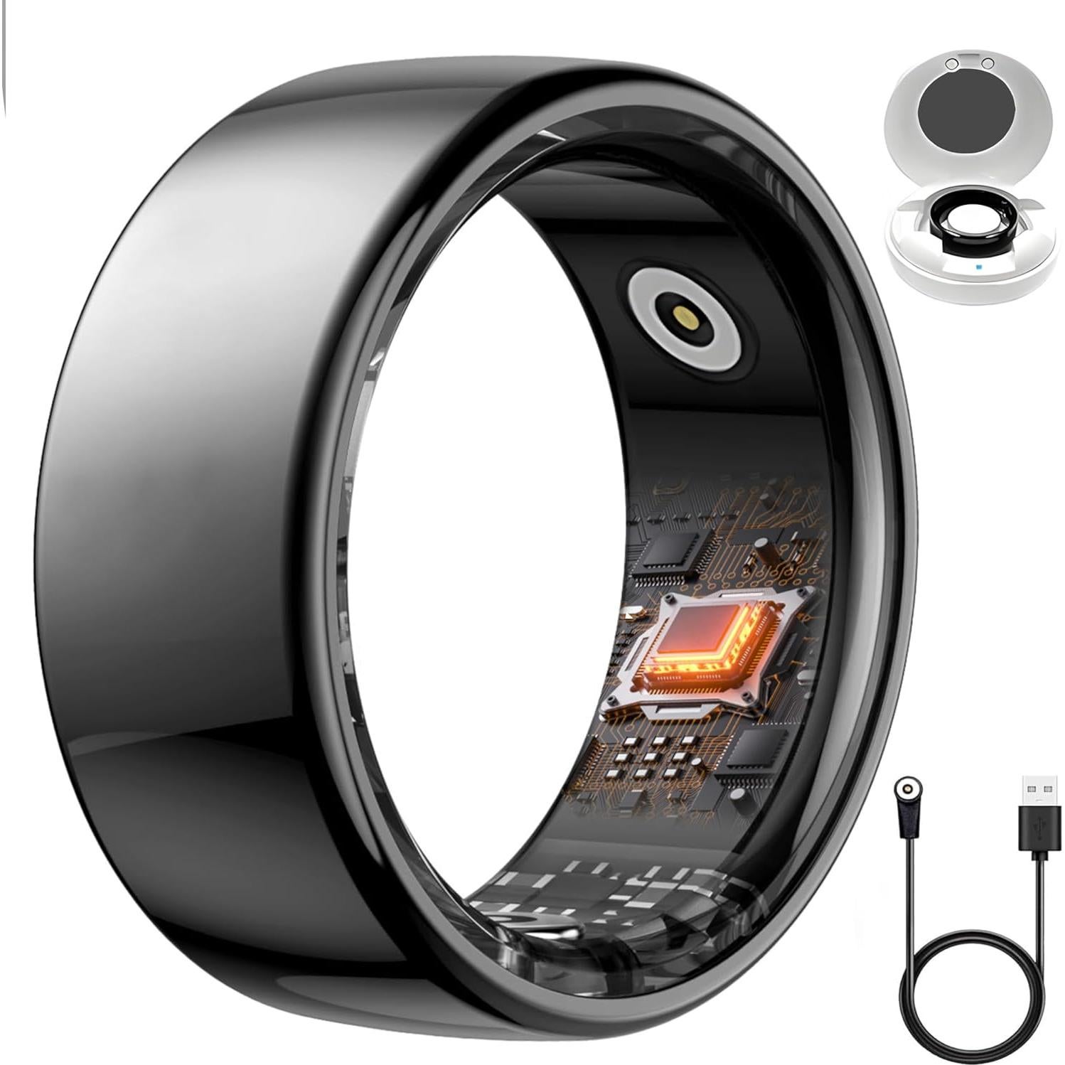 Anillo Inteligente de Fitness Kuinha SR2023 - Monitoreo Salud y Sueño