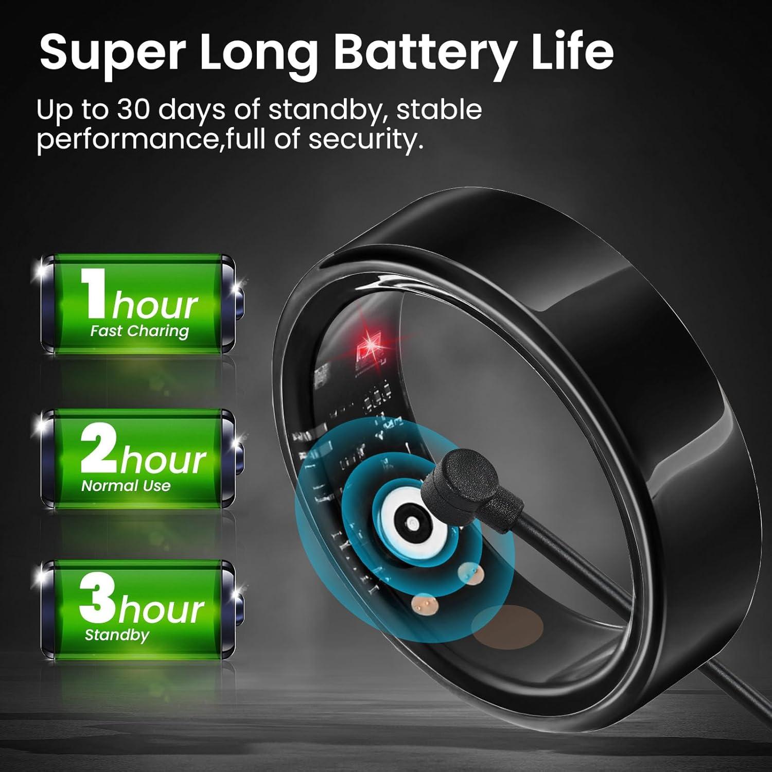 Anillo Inteligente Cvrpaor 11# Fitness Monitoreo Salud