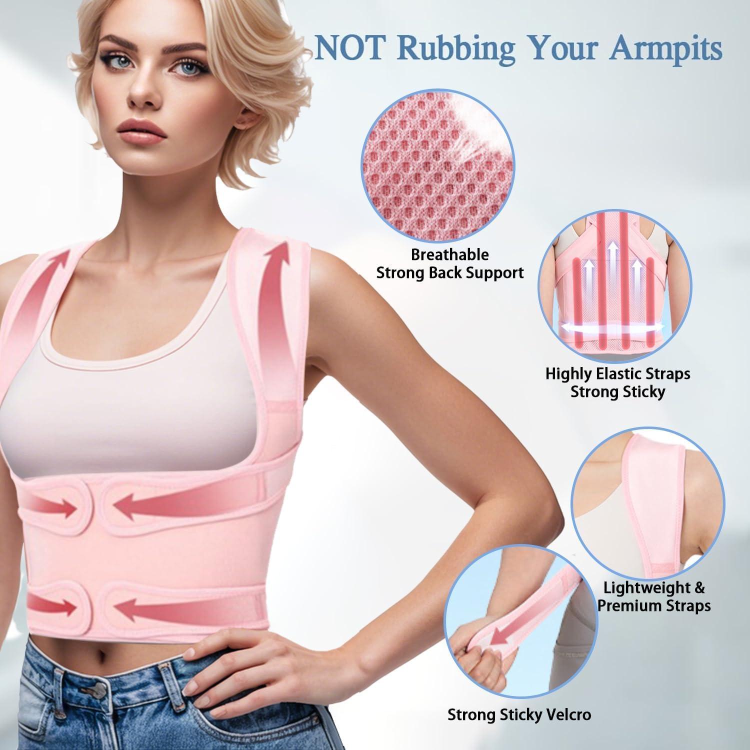 Corrector de Postura Ajustable MASONPRINCE para Alivio de Espalda