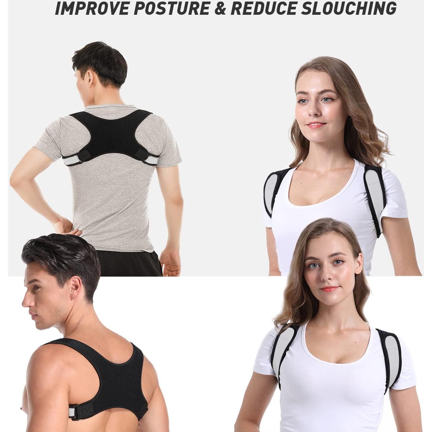 Corrector de Postura Ajustable EGLGCC para Espalda y Hombros