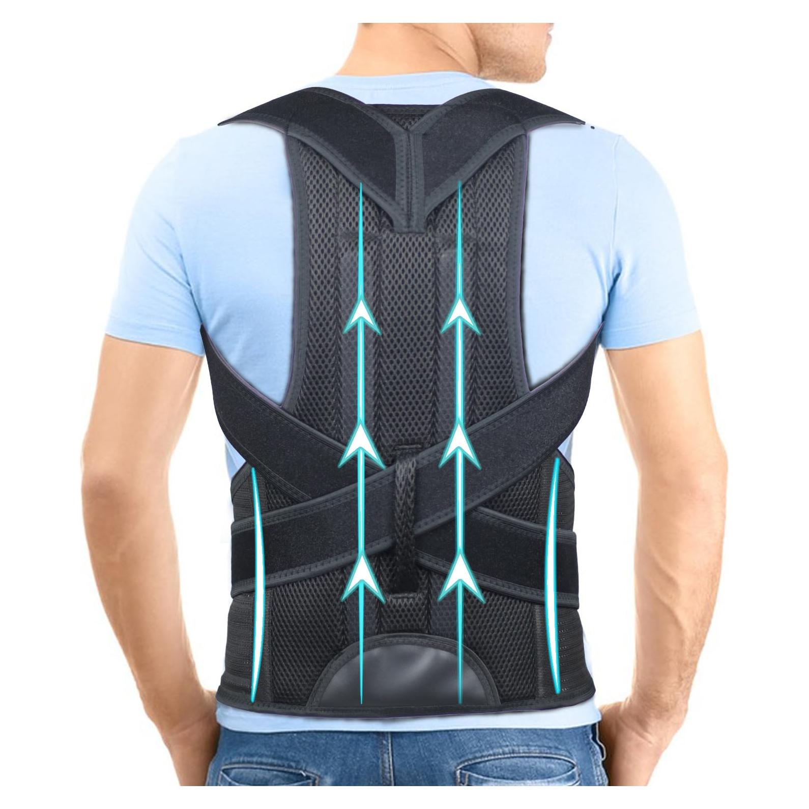 Corrector de Postura PAZAPO Faja de Espalda Grande 84-94 cm