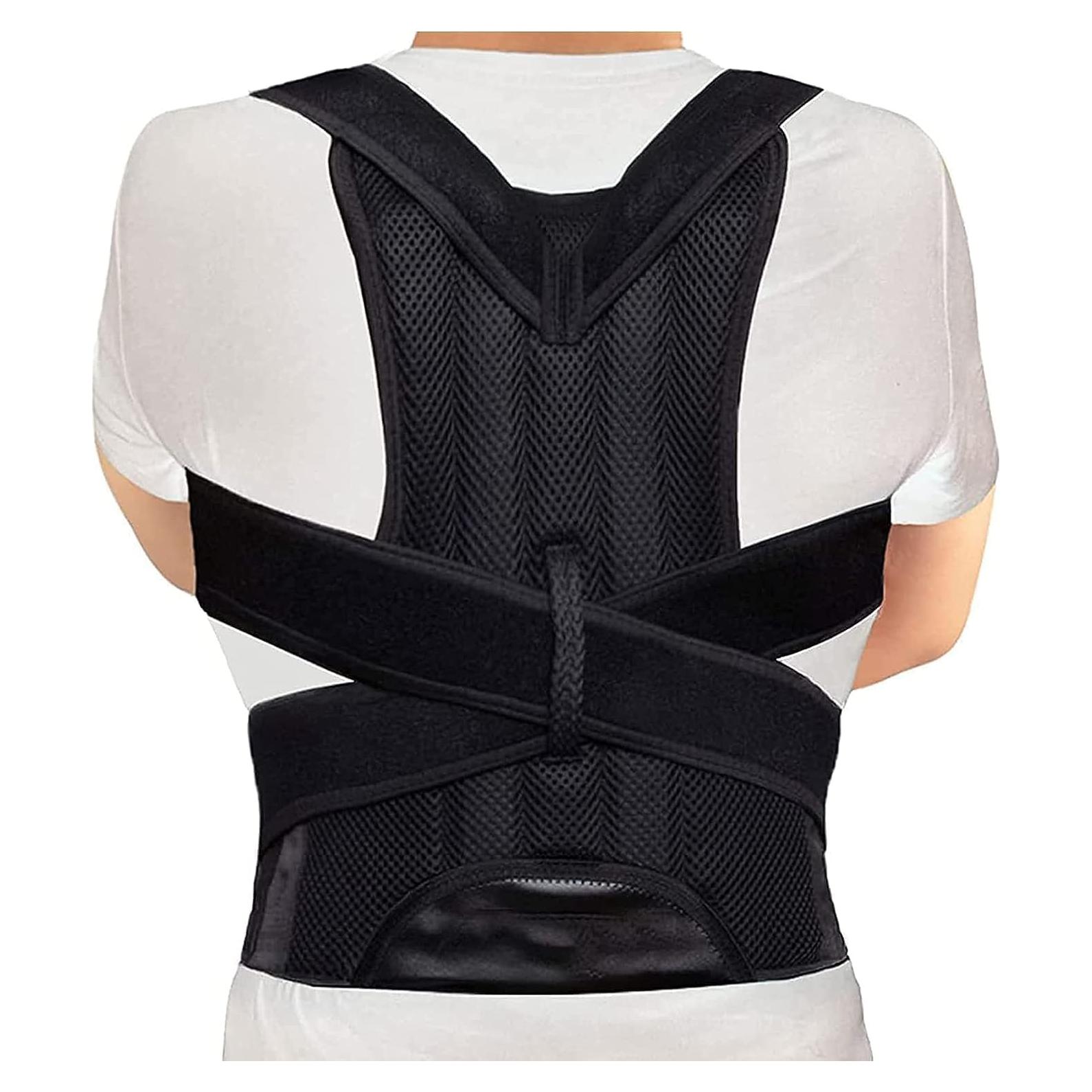 Corrector de Postura Ajustable WONFAST XXXL Negro