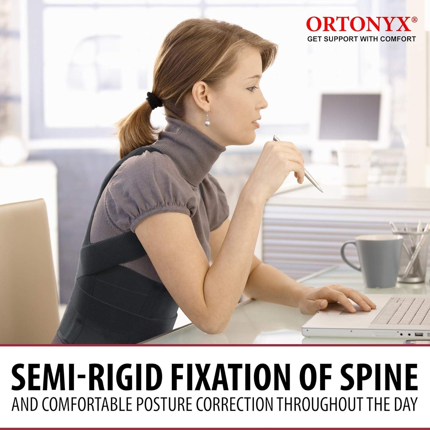 Faja Correctora de Postura ORTONYX Unisex Talla M Ajustable