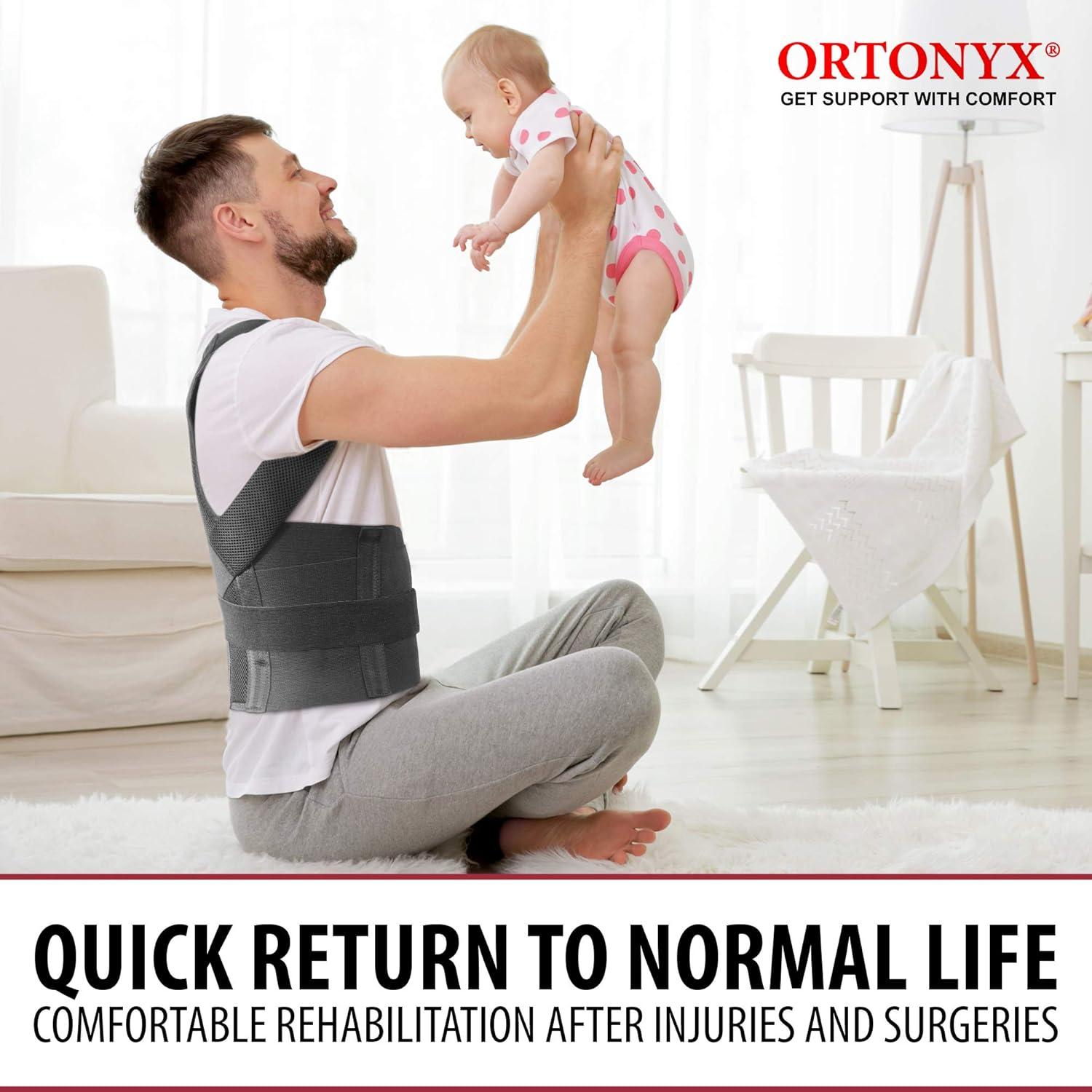 Faja Correctora de Postura ORTONYX Unisex Talla M Ajustable