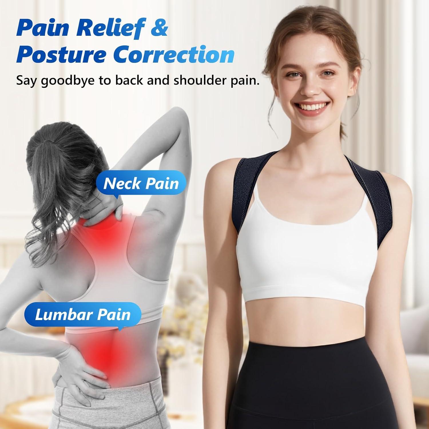 Corrector de Postura Ajustable OBIWEX007 para Hombres y Mujeres