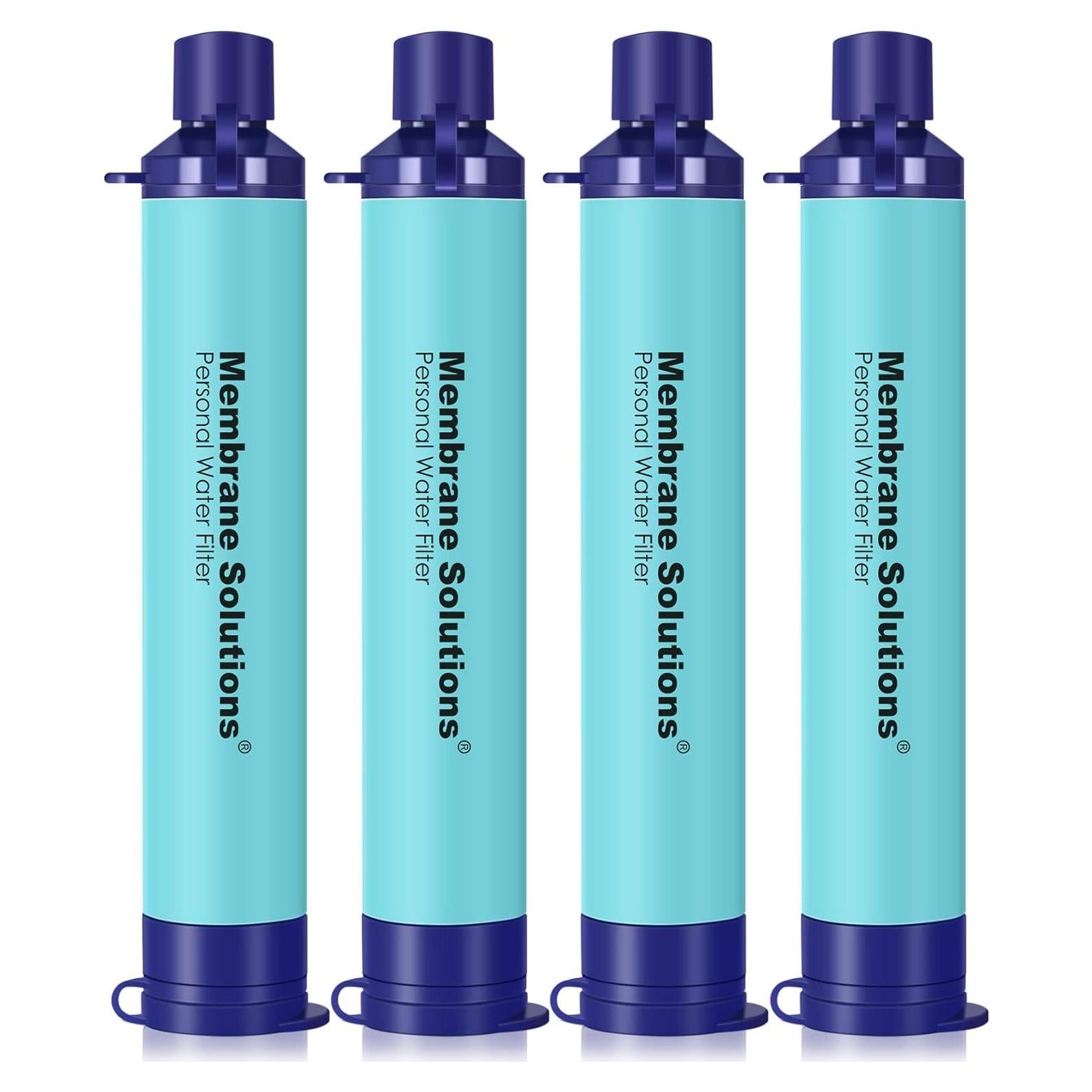 Filtro de Agua Portátil Membrane Solutions 4 Piezas Azul