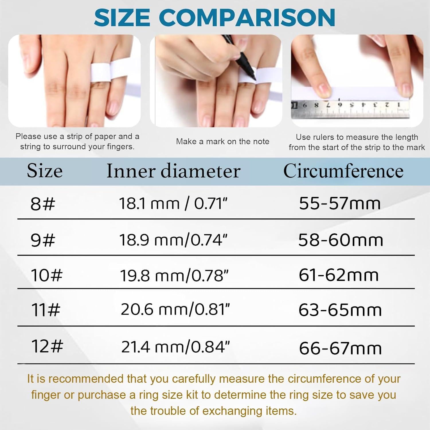 Anillo Inteligente VvituaC Talla 11 Dorado Monitoreo Salud