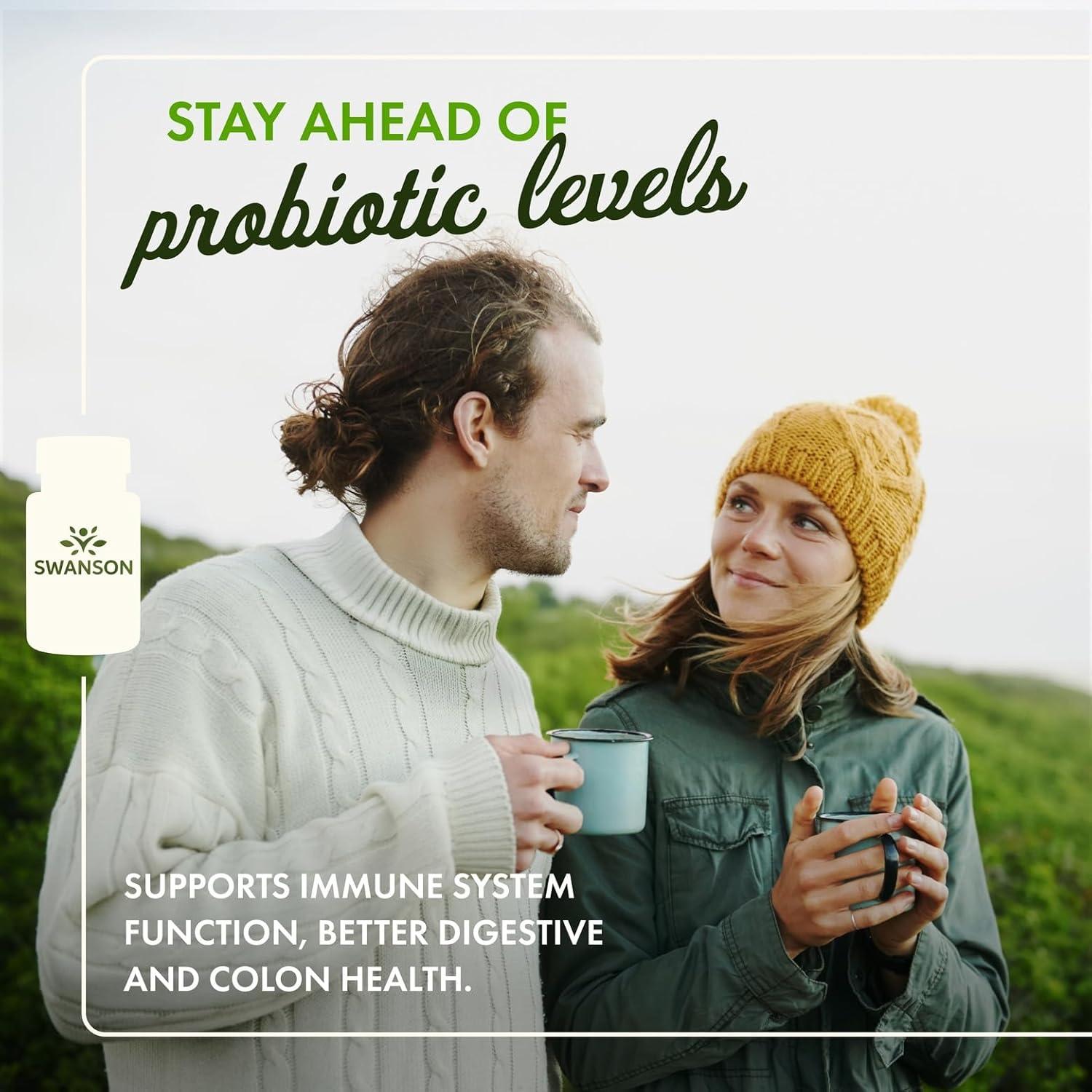 Probiotico Natural Swanson 16 Cepas 3.2 Mil Millones 60 Cápsulas