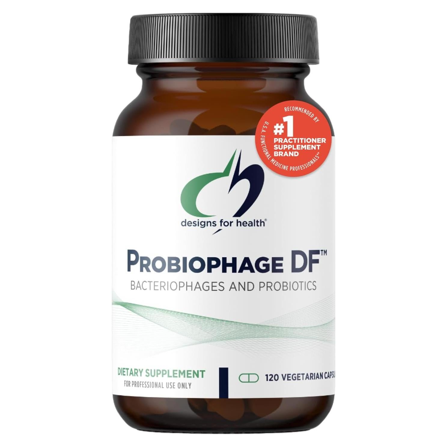 Suplemento Probiophage DF - Probioticos y Prebioticos 120 Cápsulas