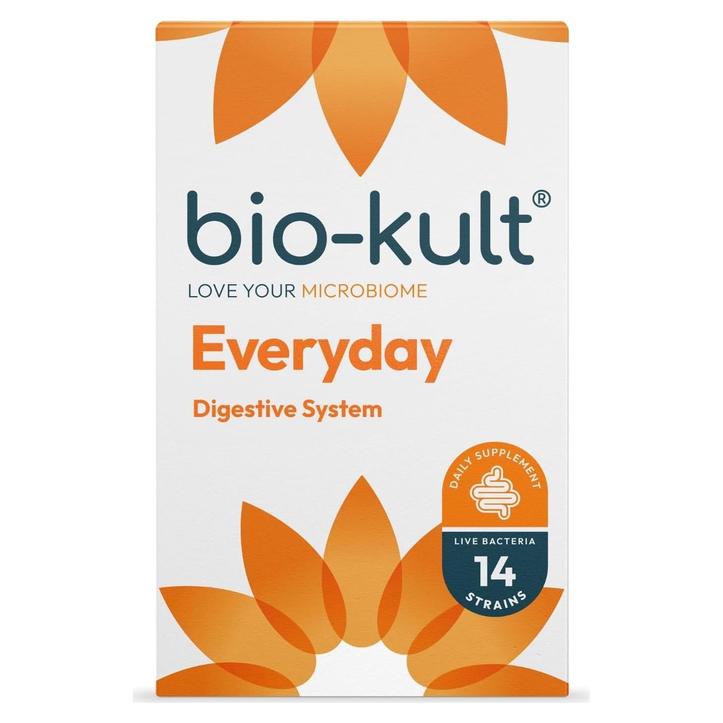 Bio-Kult Everyday Probióticos 120 Cápsulas | 14 Cepas | Sin Gluten