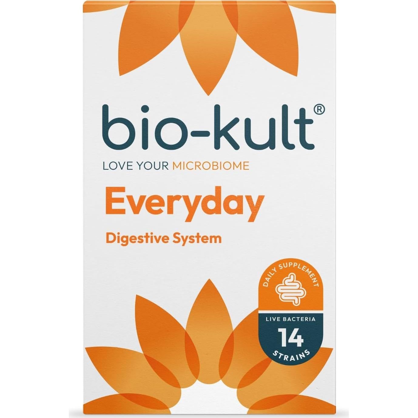 Bio-Kult Everyday Probióticos 120 Cápsulas | 14 Cepas | Sin Gluten